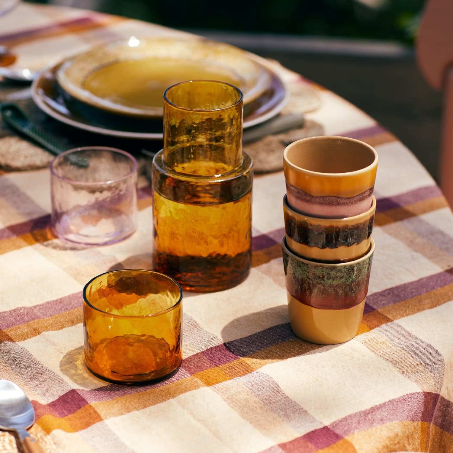 70s ceramics: coffee mugs valley (set of 6) - Bilde 4