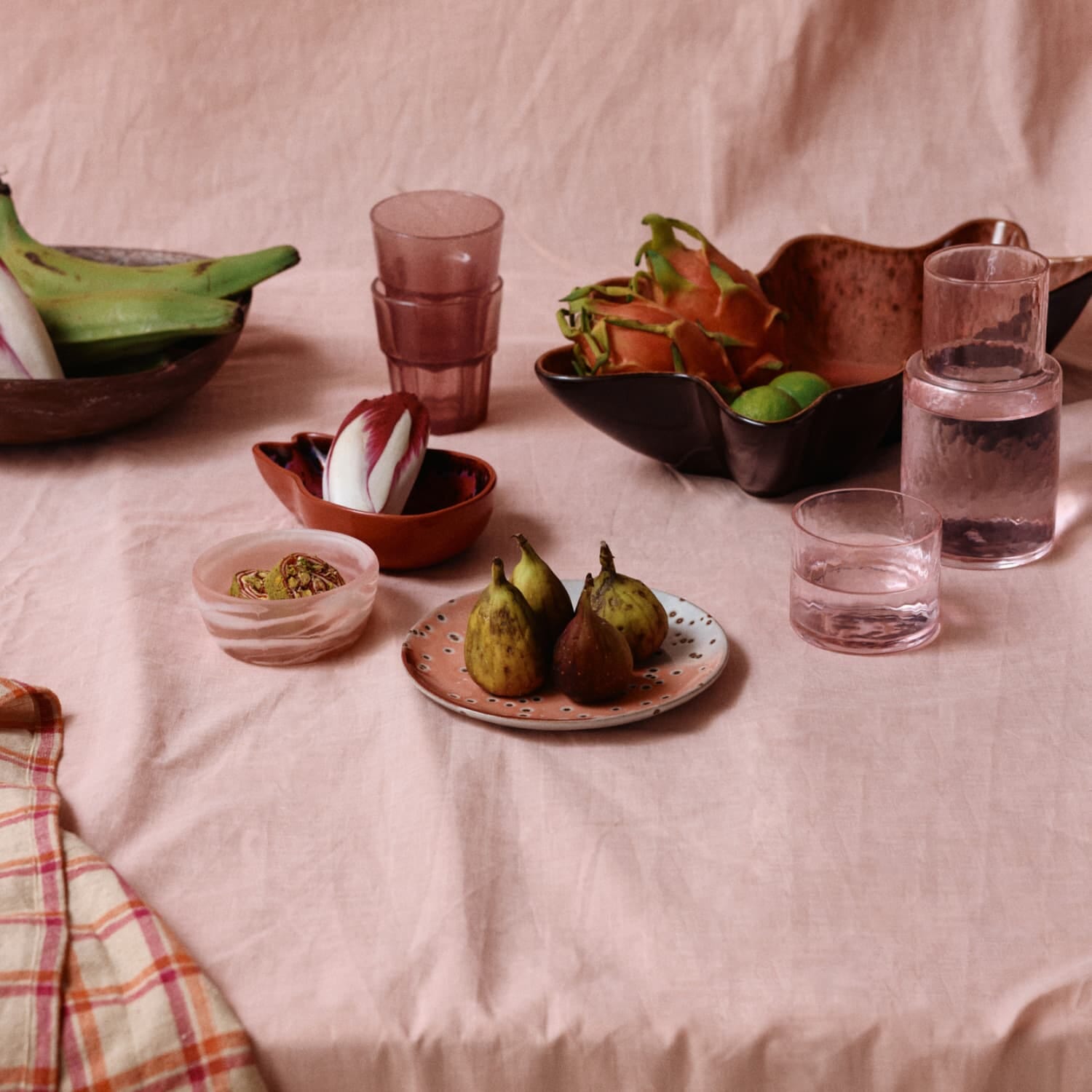 70s ceramics: dessert plates lychee (set of 2) - Bilde 3