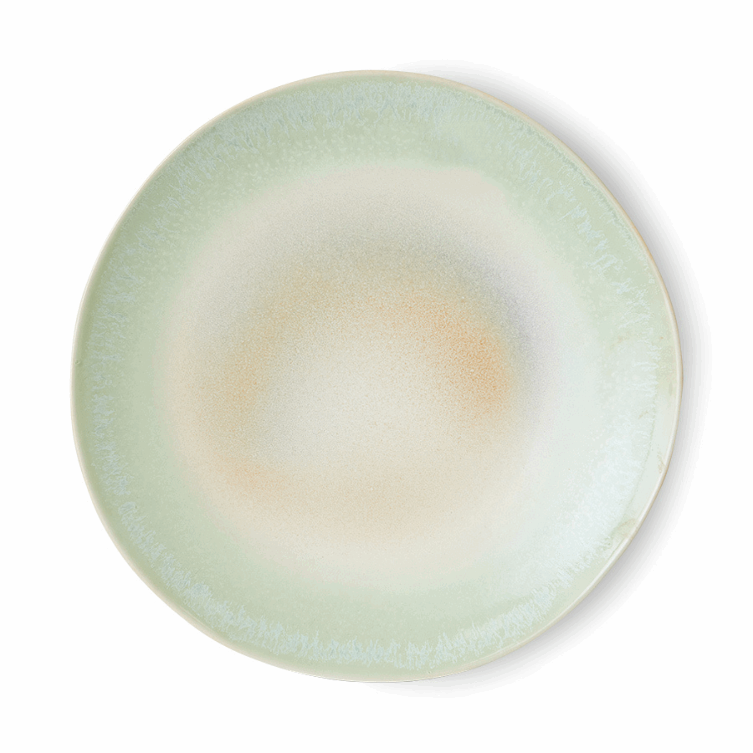 70s ceramics: dinner plates palms (set of 2) - Bilde 3