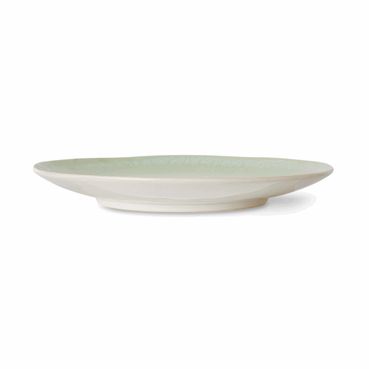 70s ceramics: dinner plates palms (set of 2) - Bilde 2