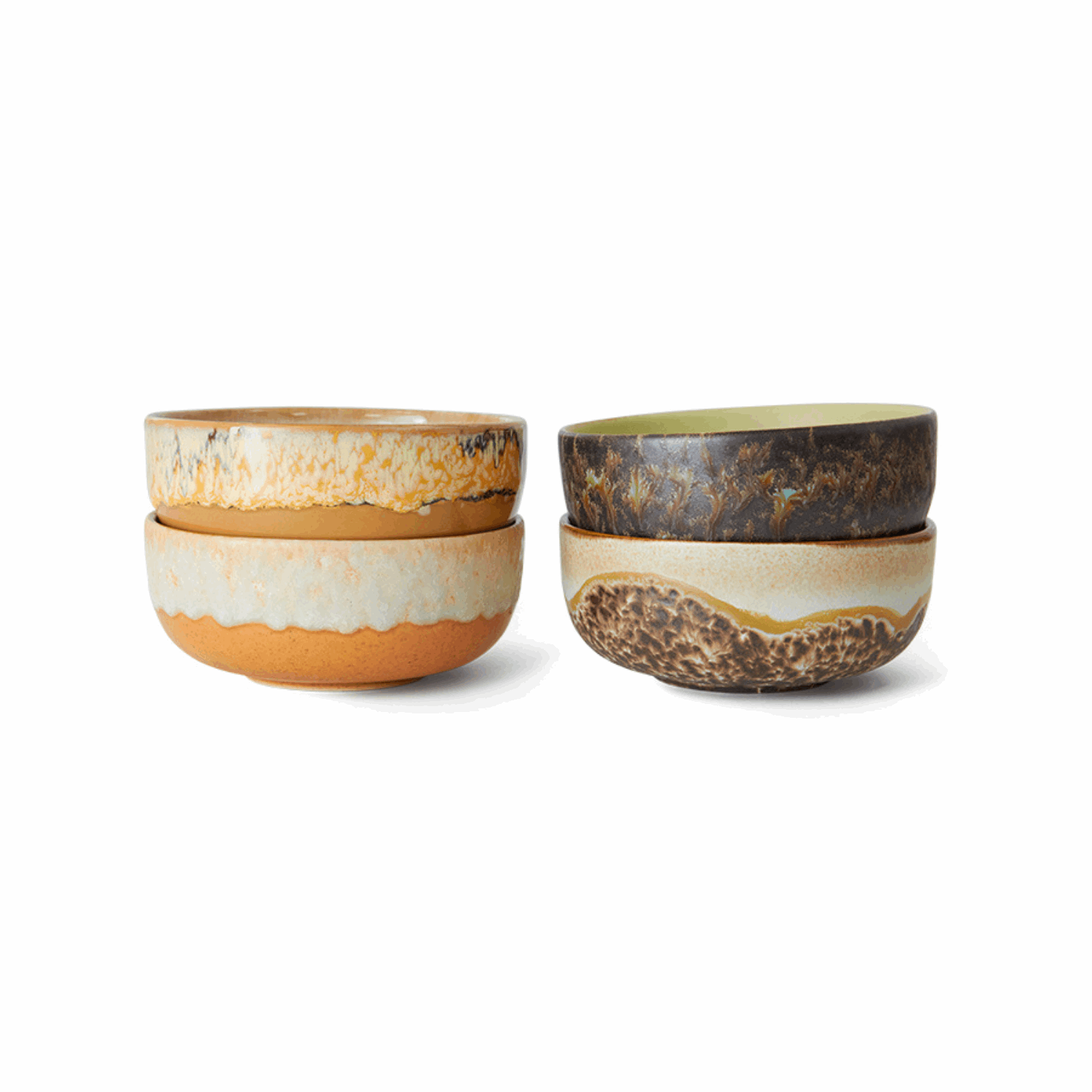 70s ceramics: tapas bowls drift (set of 4) - Hovedbilde