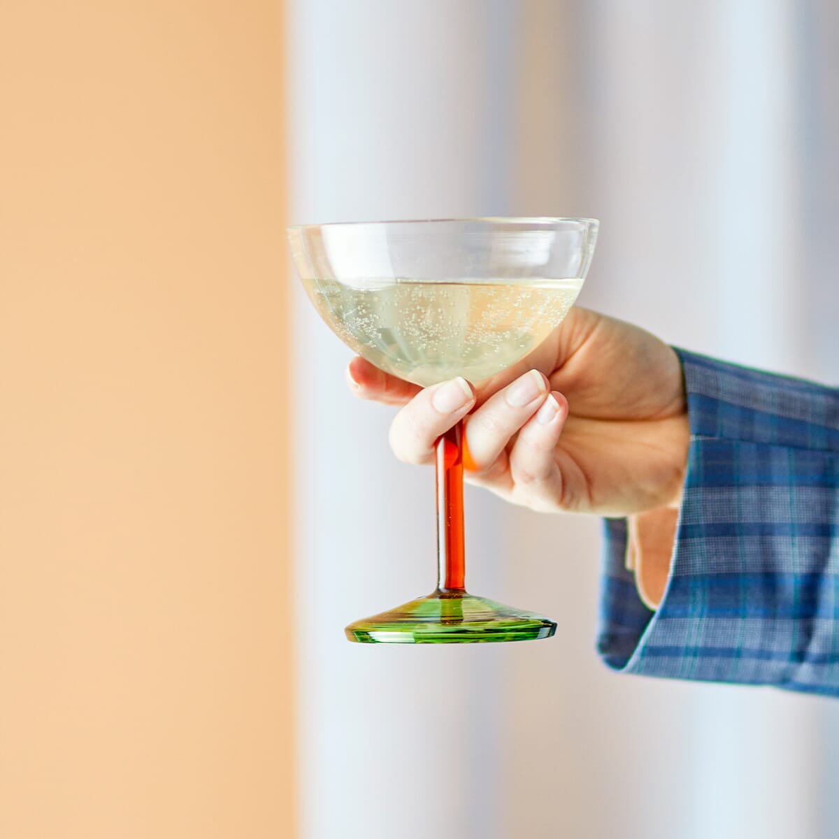 Cocktailglass Martine Grønn - Hovedbilde