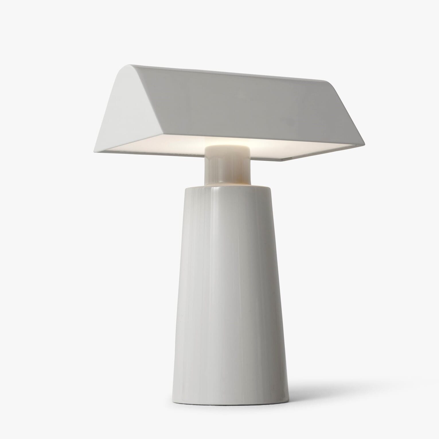 Caret Oppladbar Lampe MF1 Silk Grey - Hovedbilde