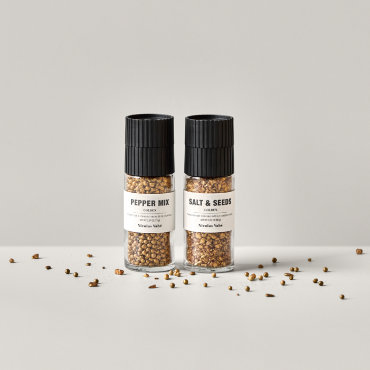 Golden Salt & Seeds og Golden Pepper Mix