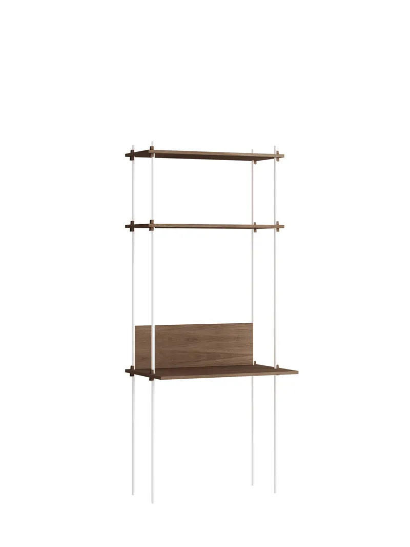 Moebe hylle med skrivebord 200x86