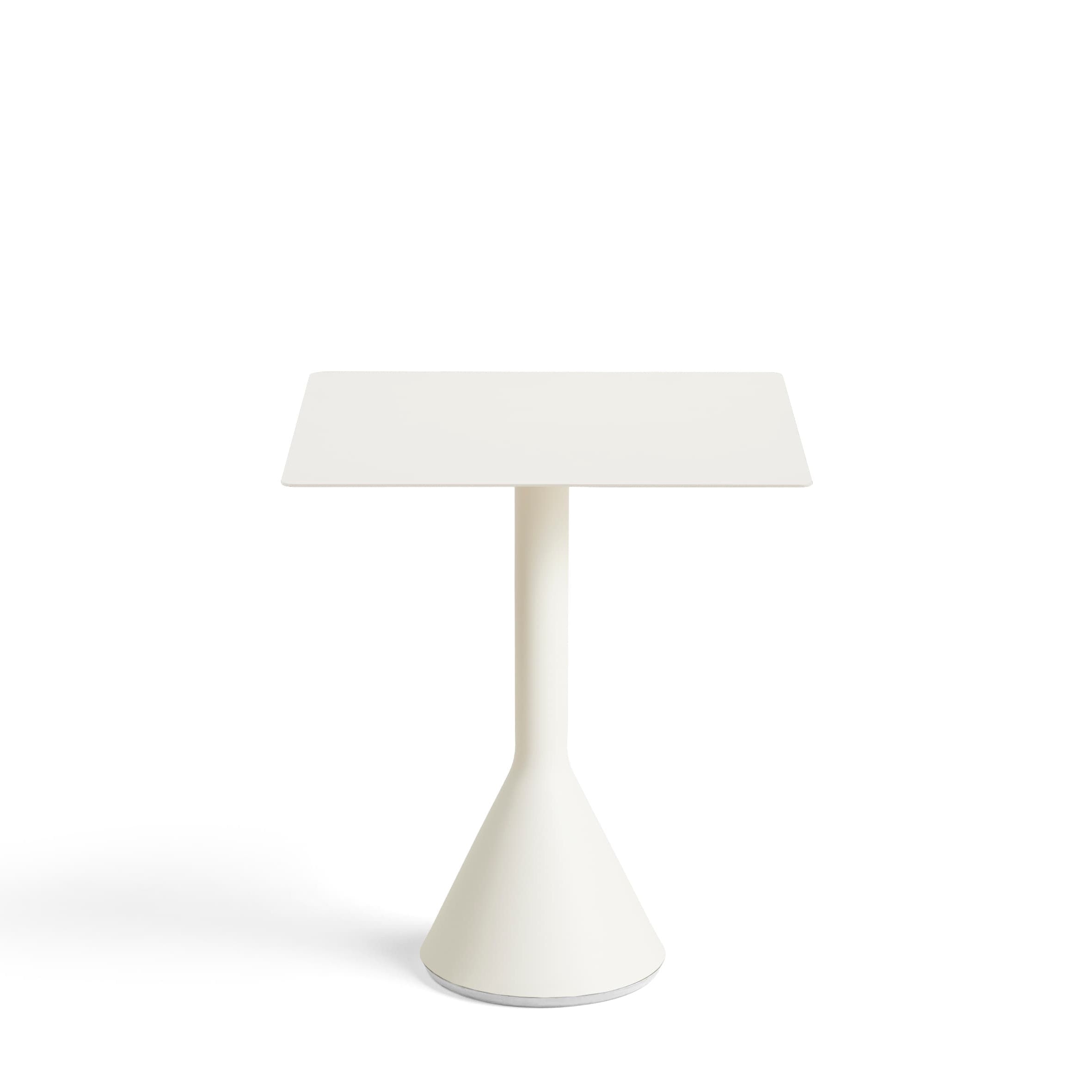 Palissade Cone Table Cream White 65x65