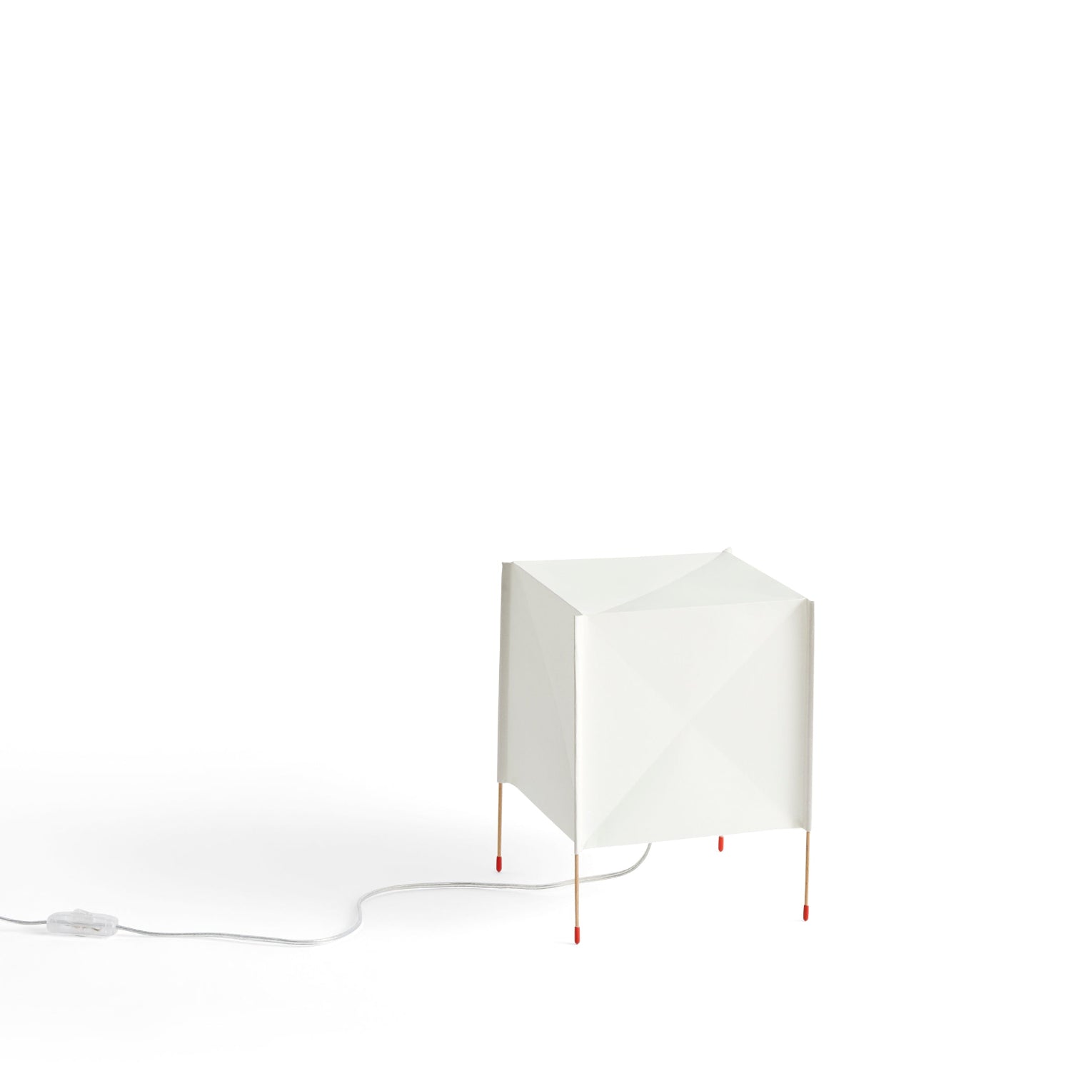 Bordlampe Paper Cube