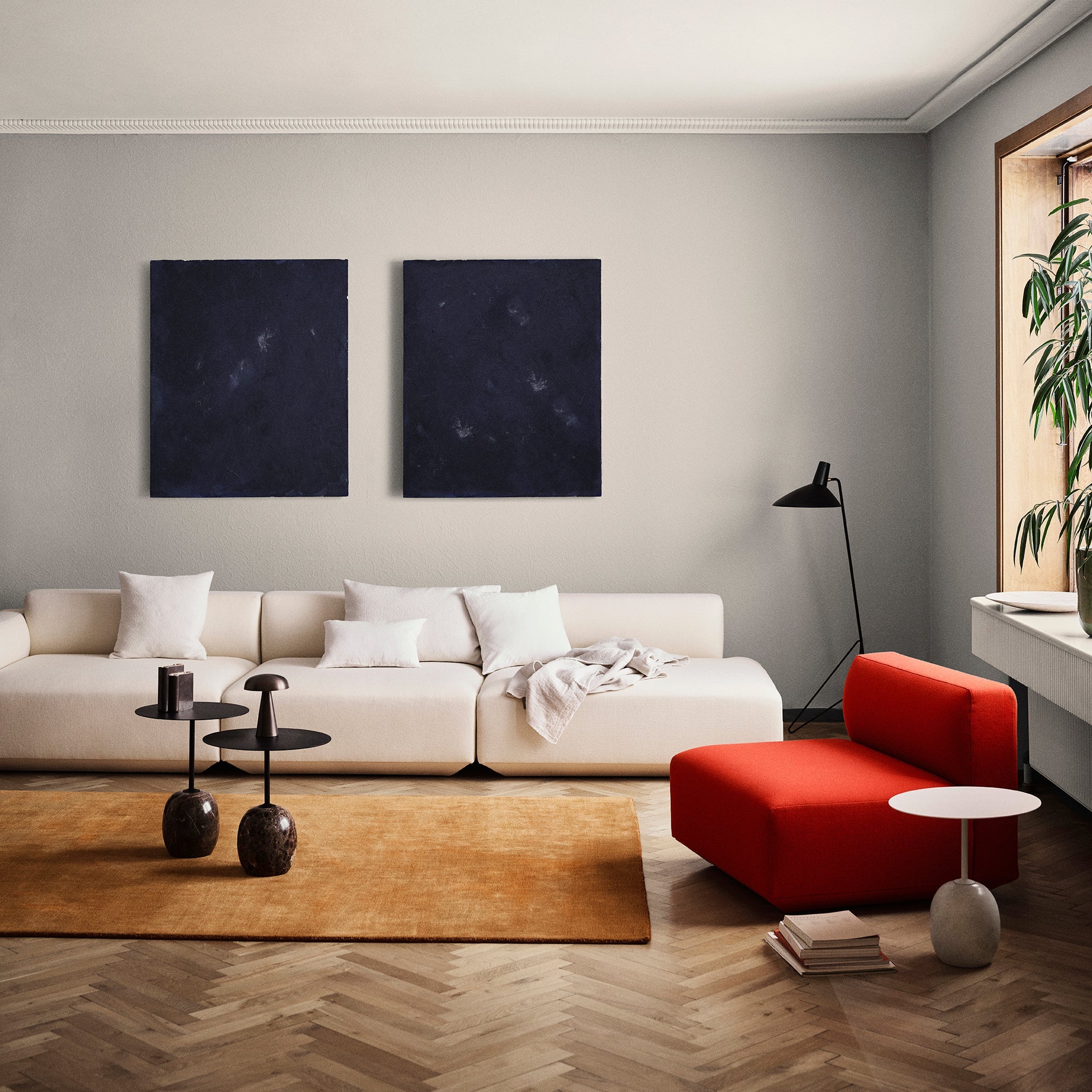 Gulvteppe Moor Brown Gold