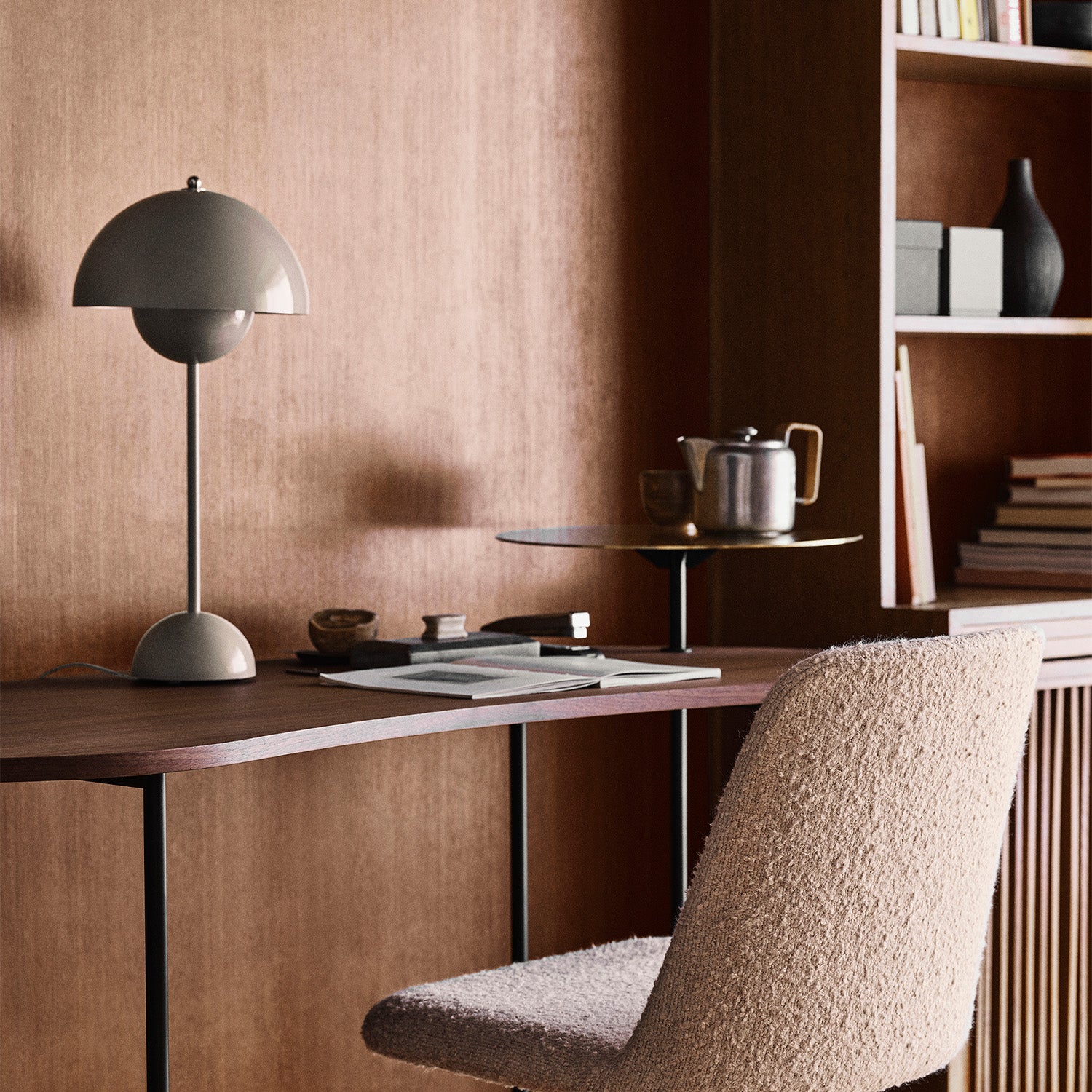 Flowerpot bordlampe VP3 Grey Beige