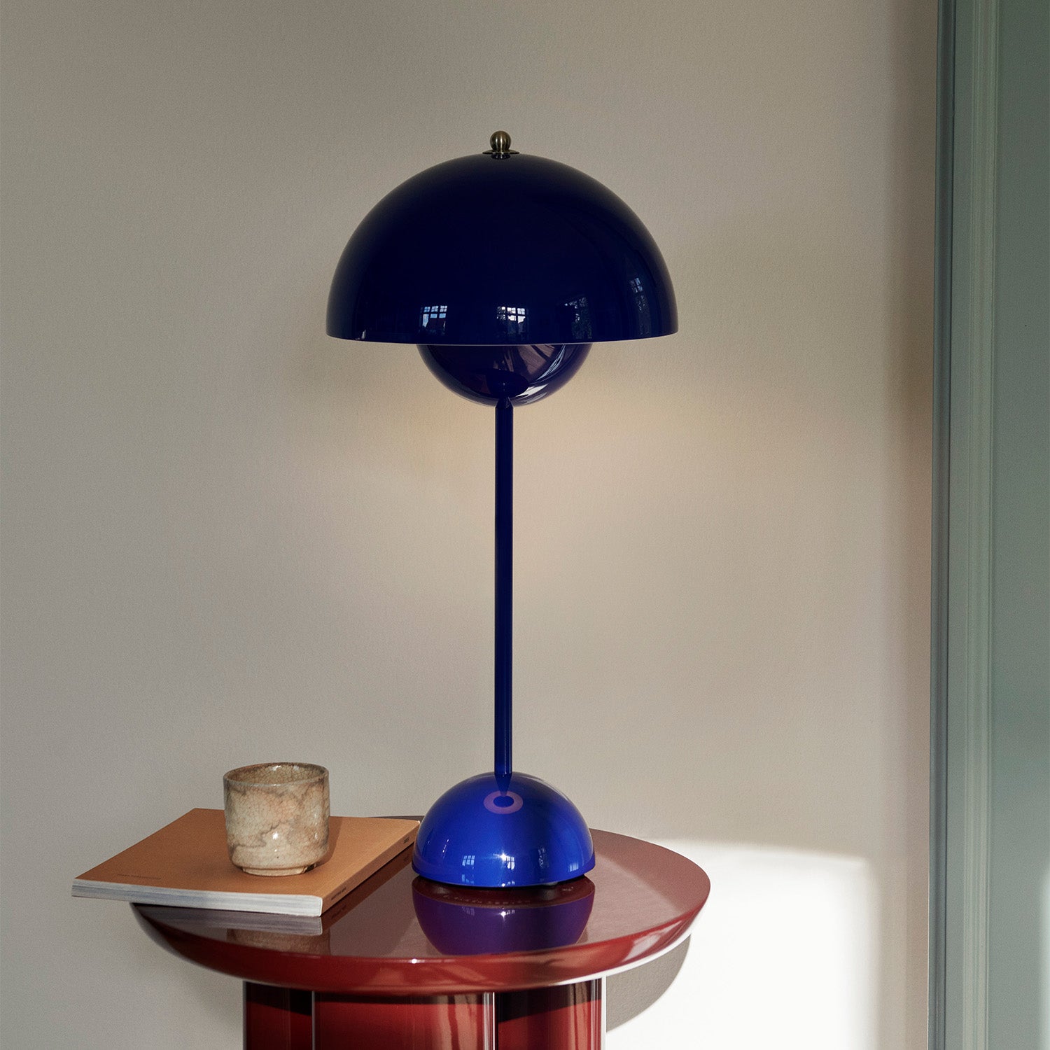 Flowerpot Bordlampe VP3 Cobalt Blue