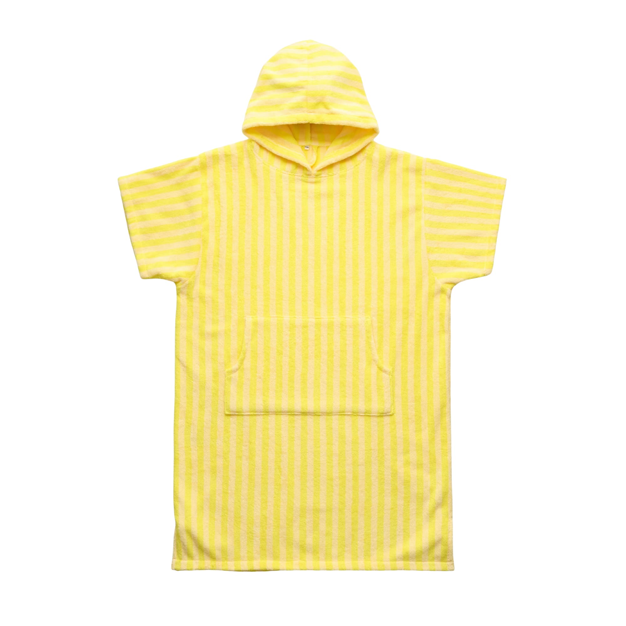 Badeponcho Pristine & Neon Yellow