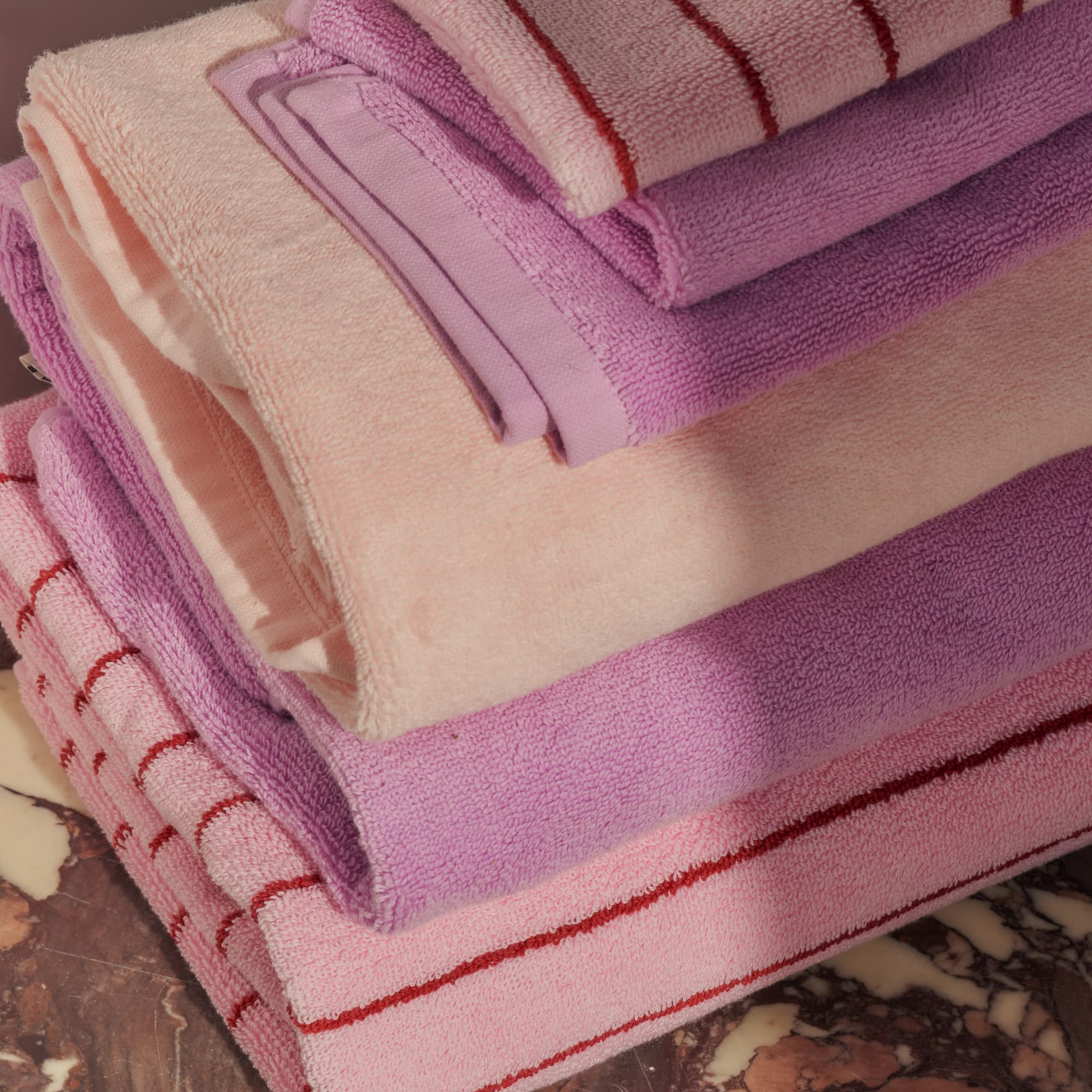 Badehåndkle Soft Fuchsia 100x150
