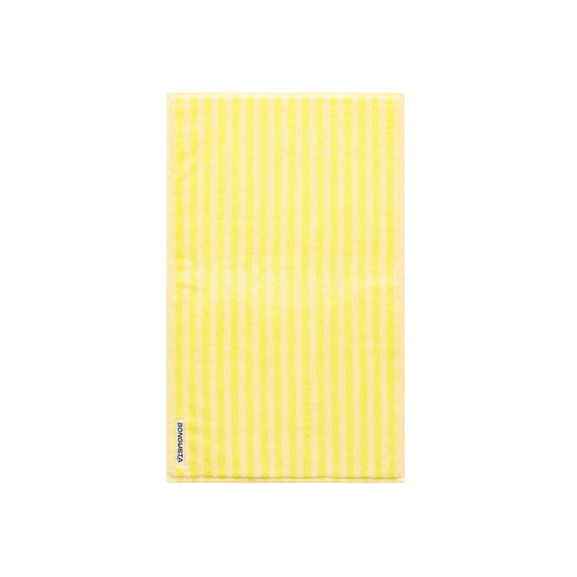 Badematte Pristine & Neon Yellow 50x80