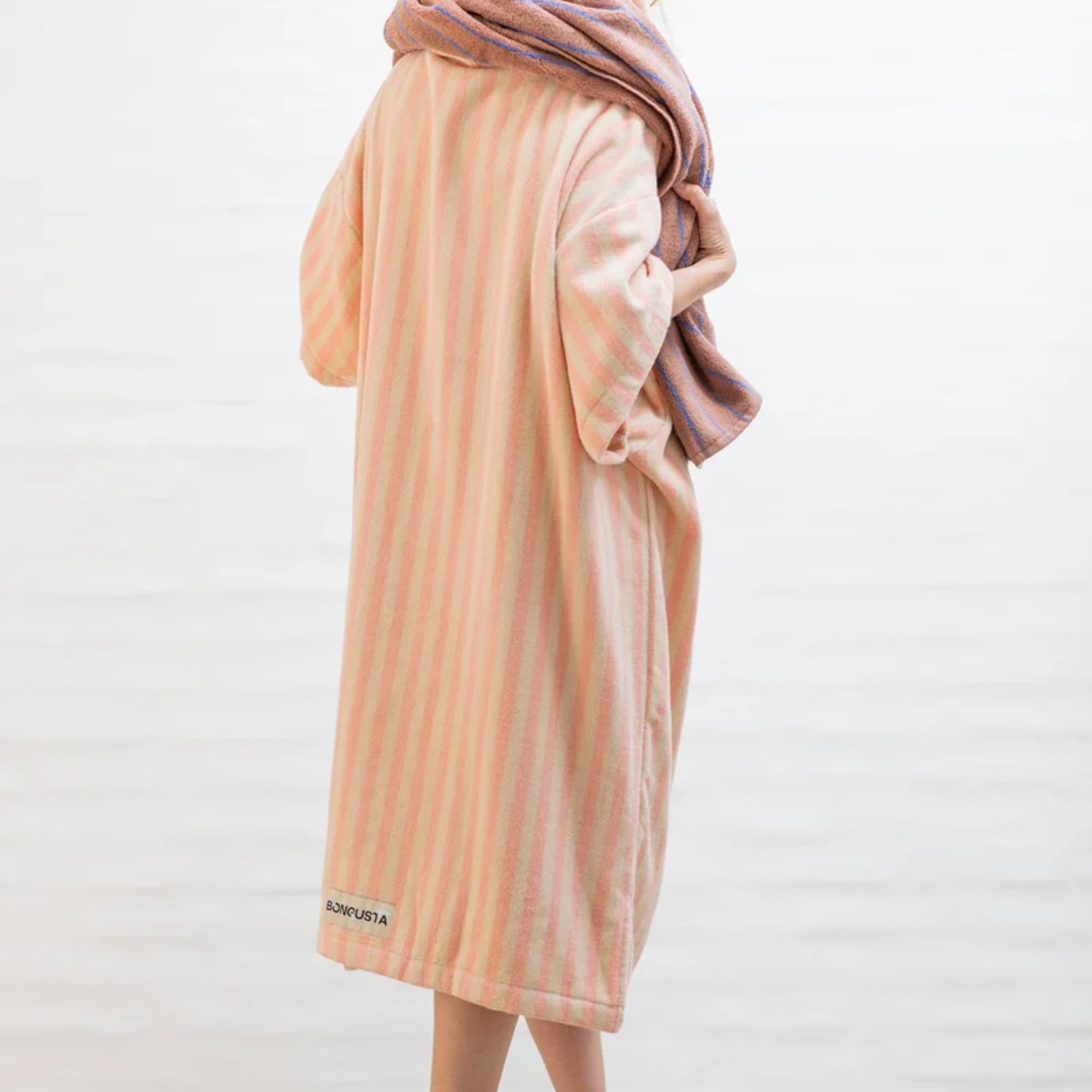 Badeponcho Tropical & Creme