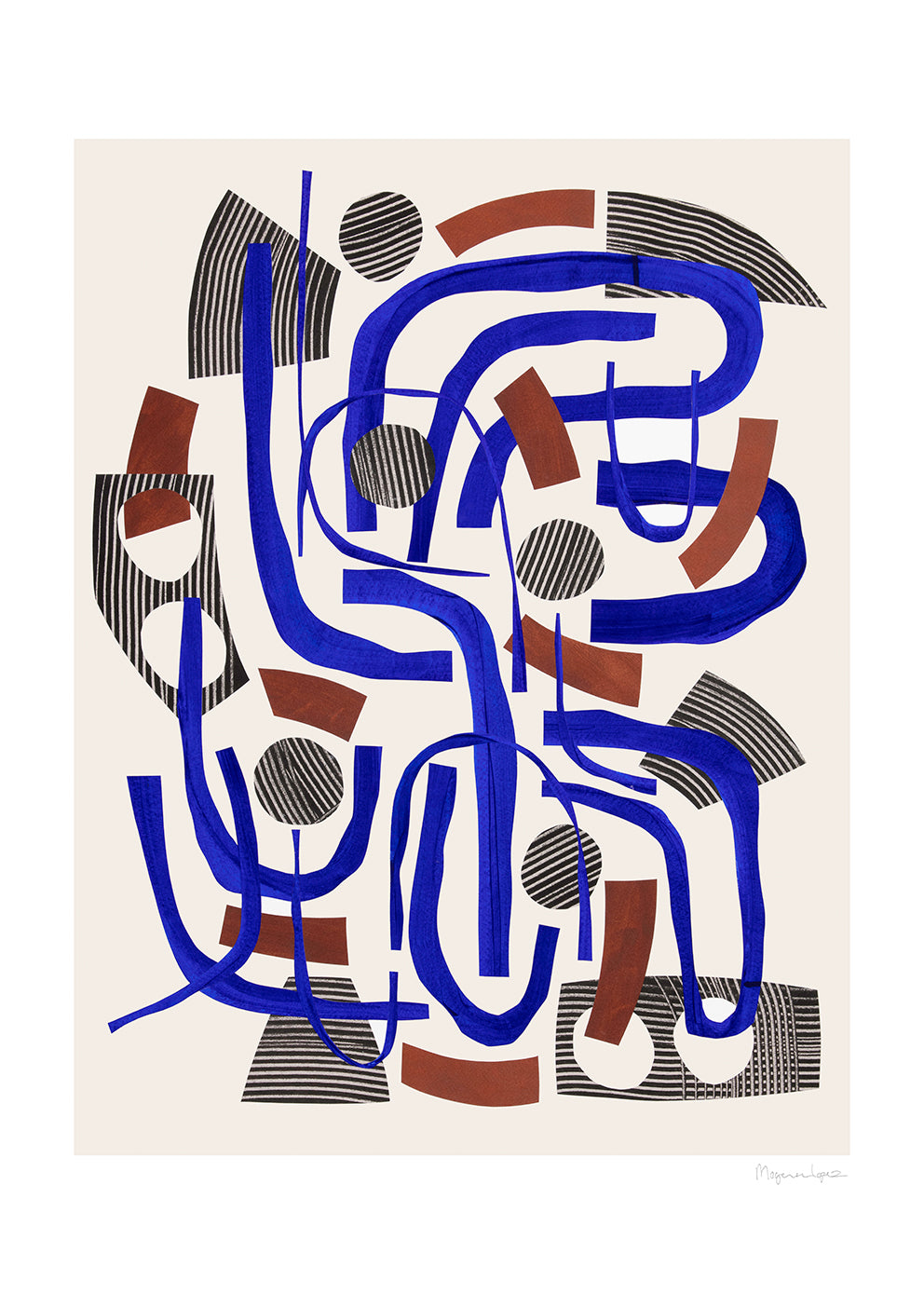 Poster Circling Pieces