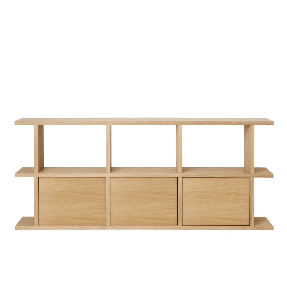 Bokhylle Kona 3x2 med skap