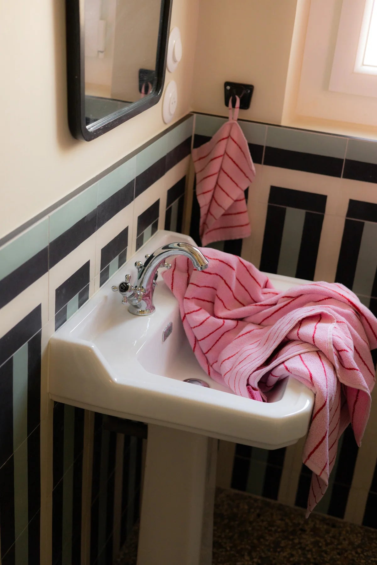 Badehåndkle Baby Pink & Ski Patrol 100x150