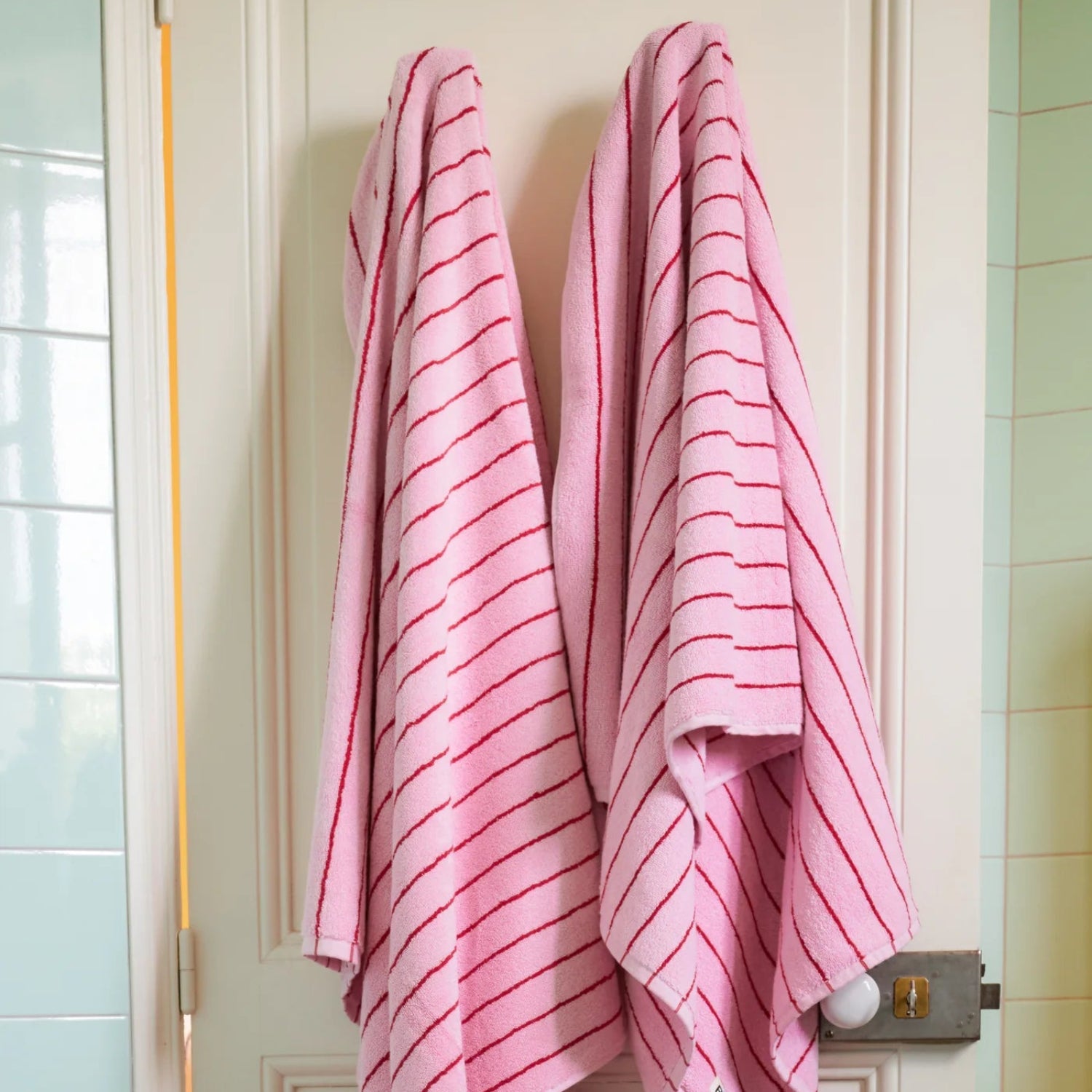 Badehåndkle Baby Pink & Ski Patrol 100x150