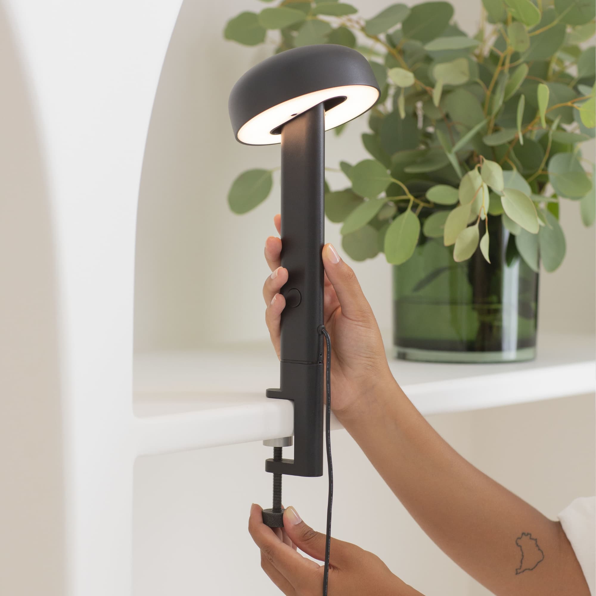 Bordlampe NOD med Klemme