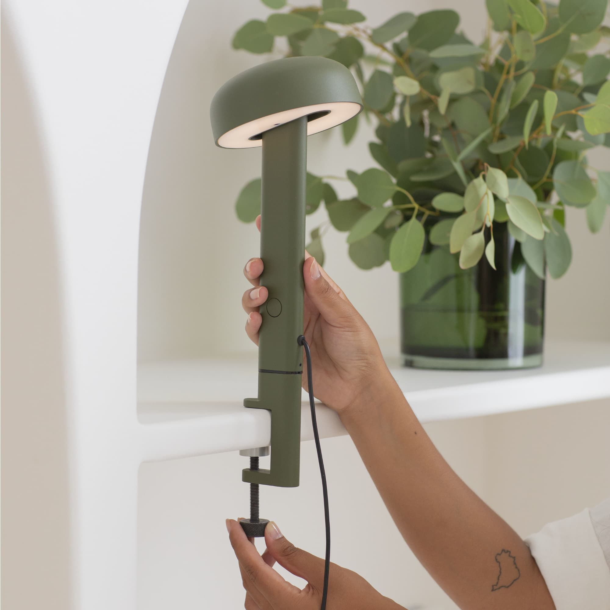 Bordlampe NOD med Klemme