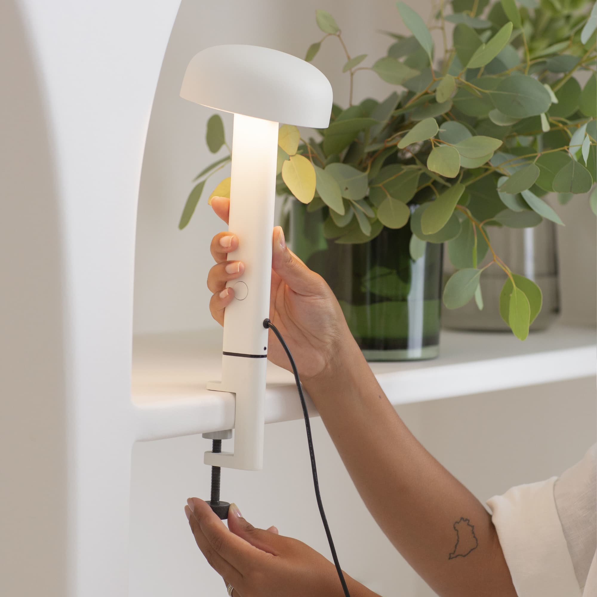 Bordlampe NOD med Klemme