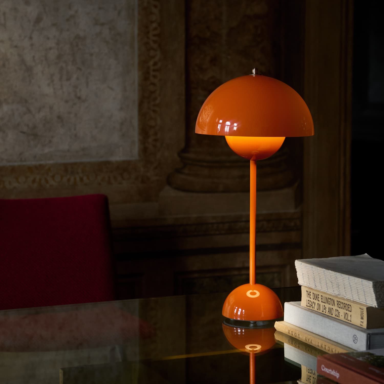 Flowerpot VP3 Bordlampe Zesty Orange