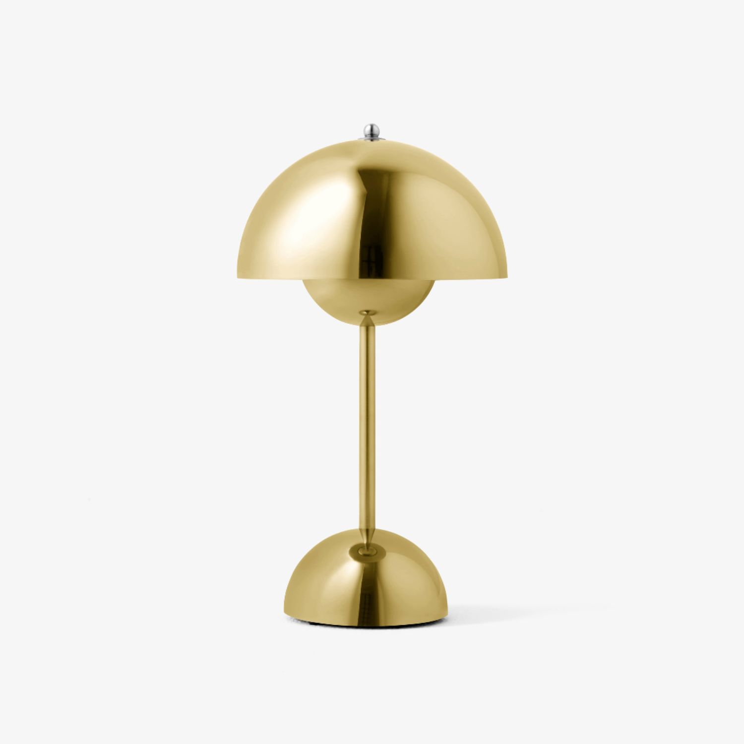 Flowerpot VP9 Oppladbar Bordlampe Brass