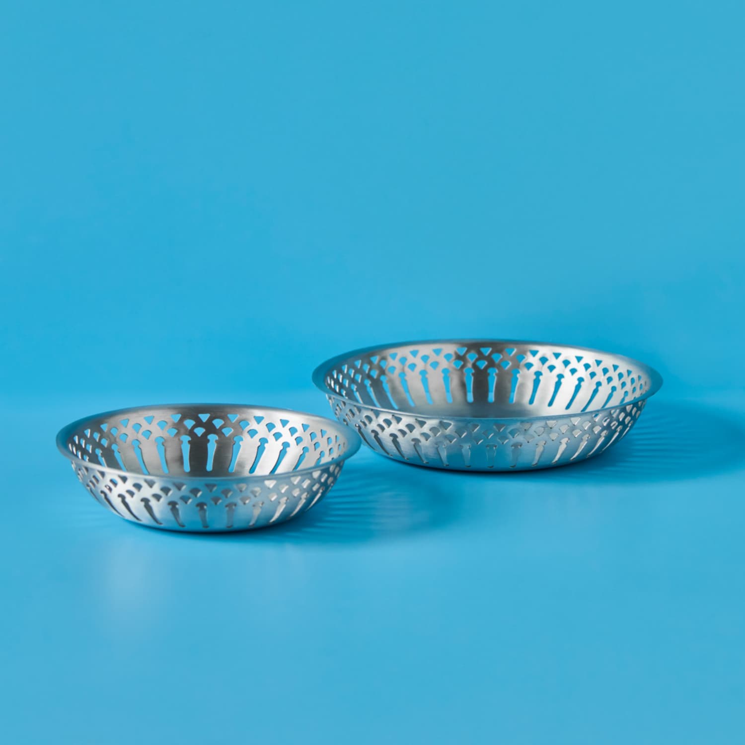 Brødkurvsett Antikk Sølv