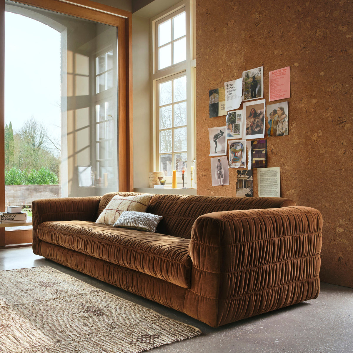 Sofa Club Royal Velvet Caramel