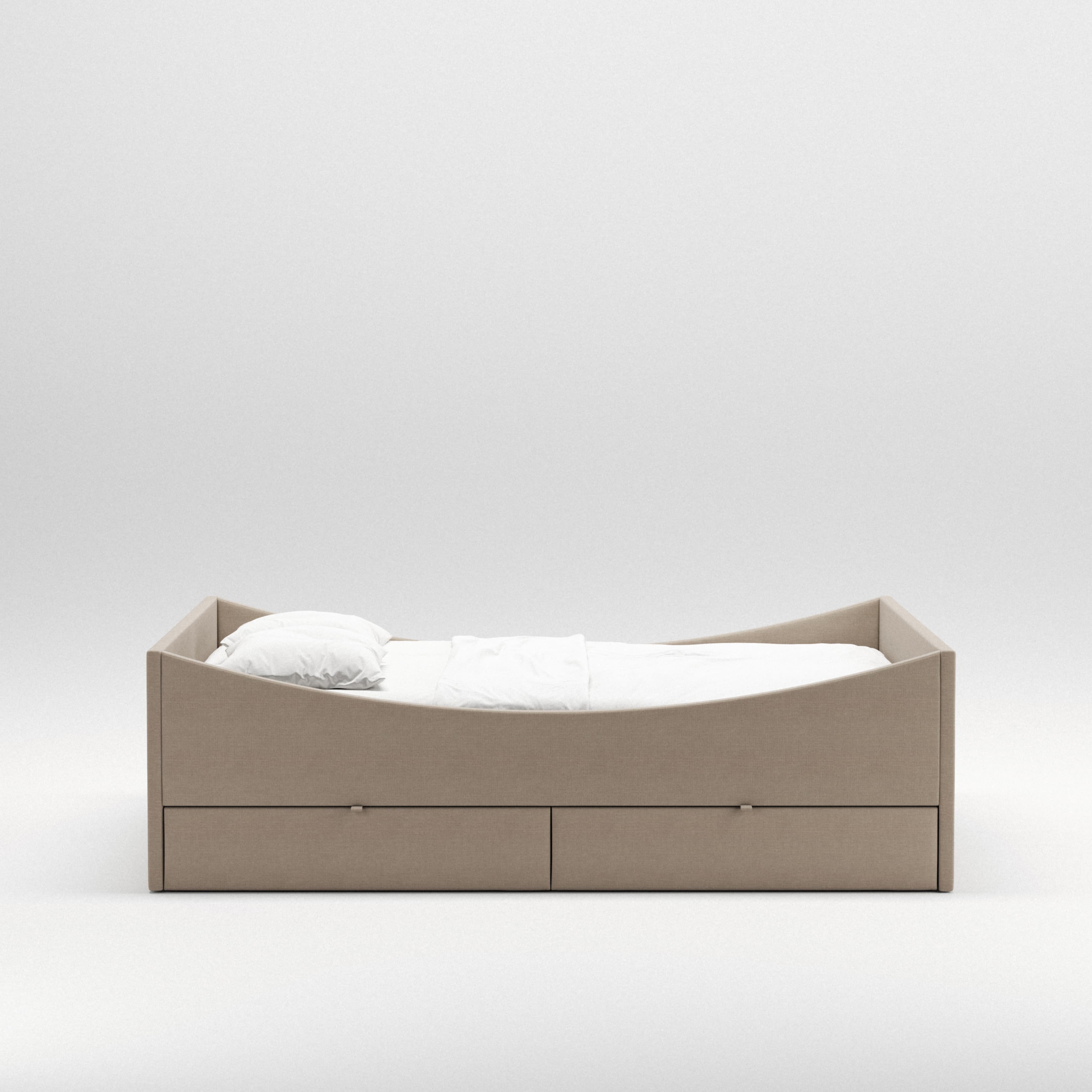 Seng Curved Dark Beige