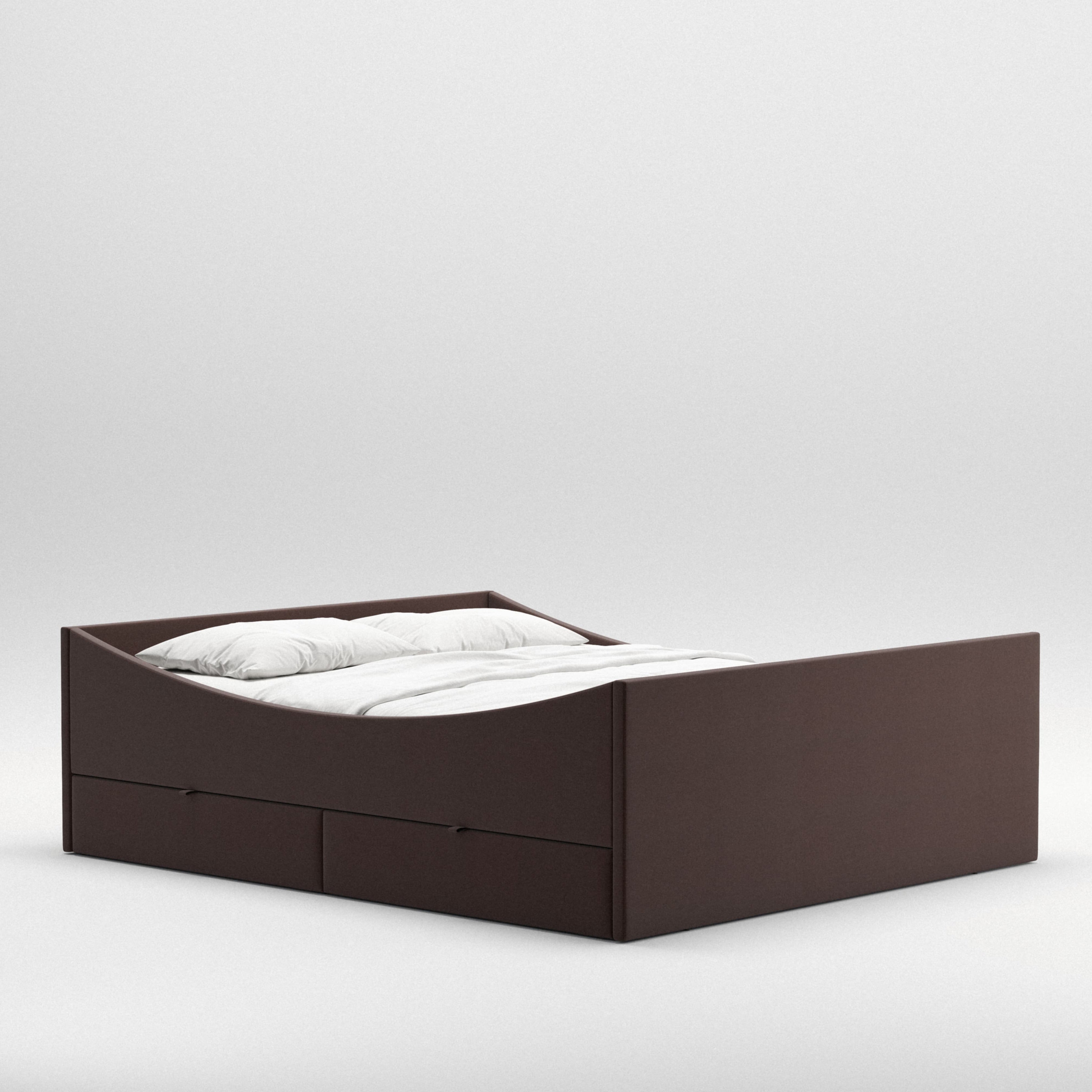Seng Curved Dark Brown