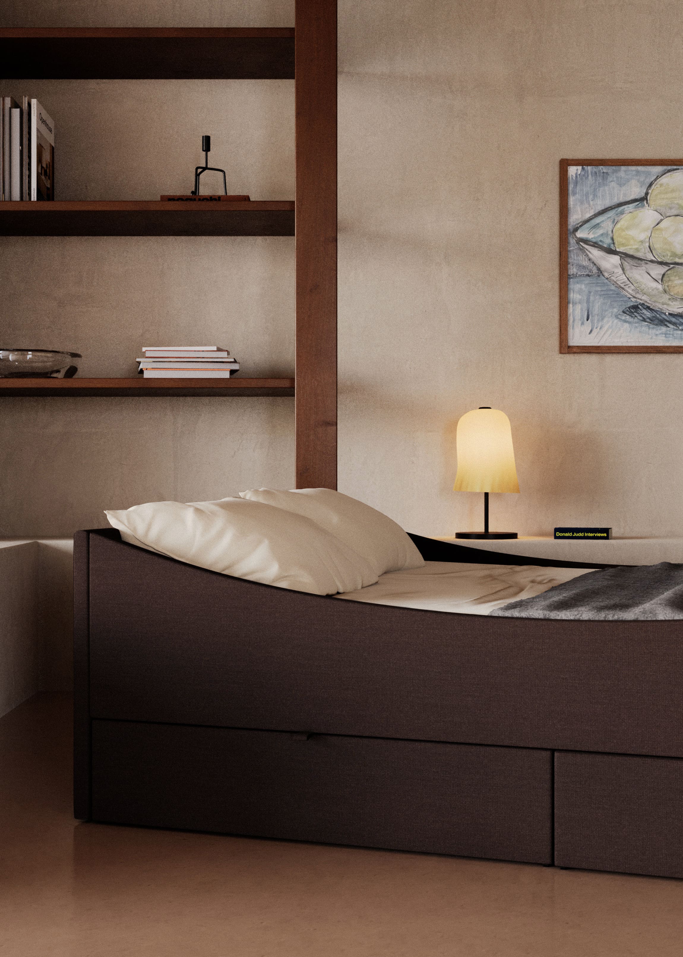 Seng Curved Dark Brown