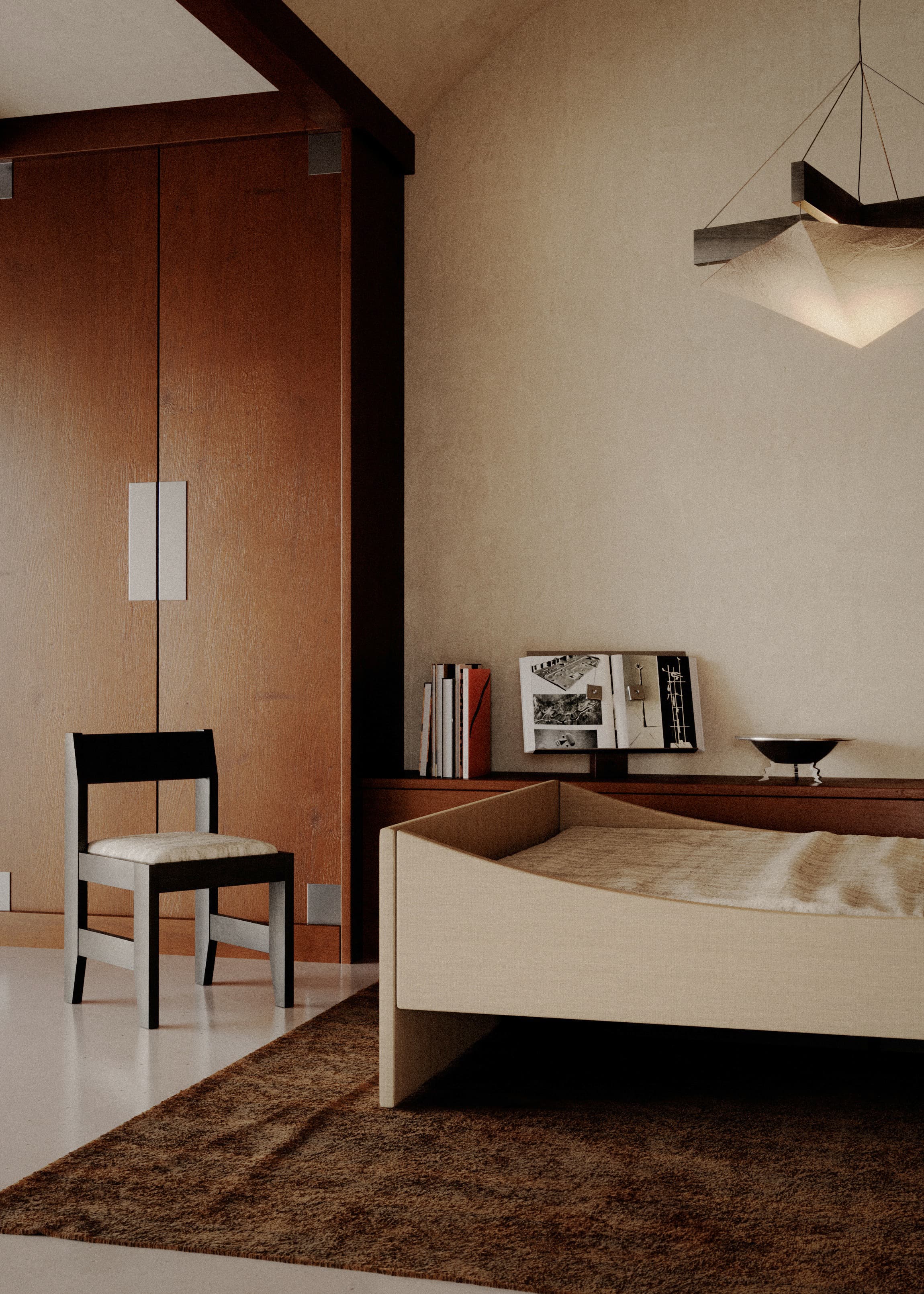 Seng Curved Light Beige