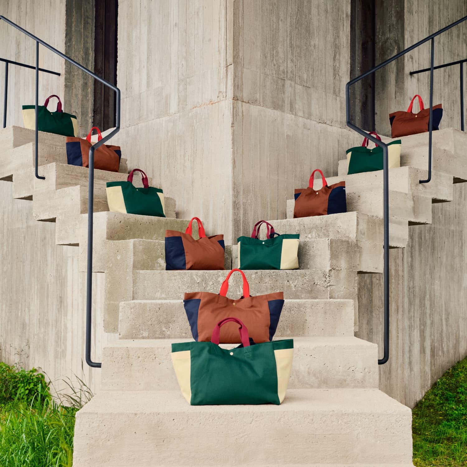 Weekend Bag Small Dark Green Multi