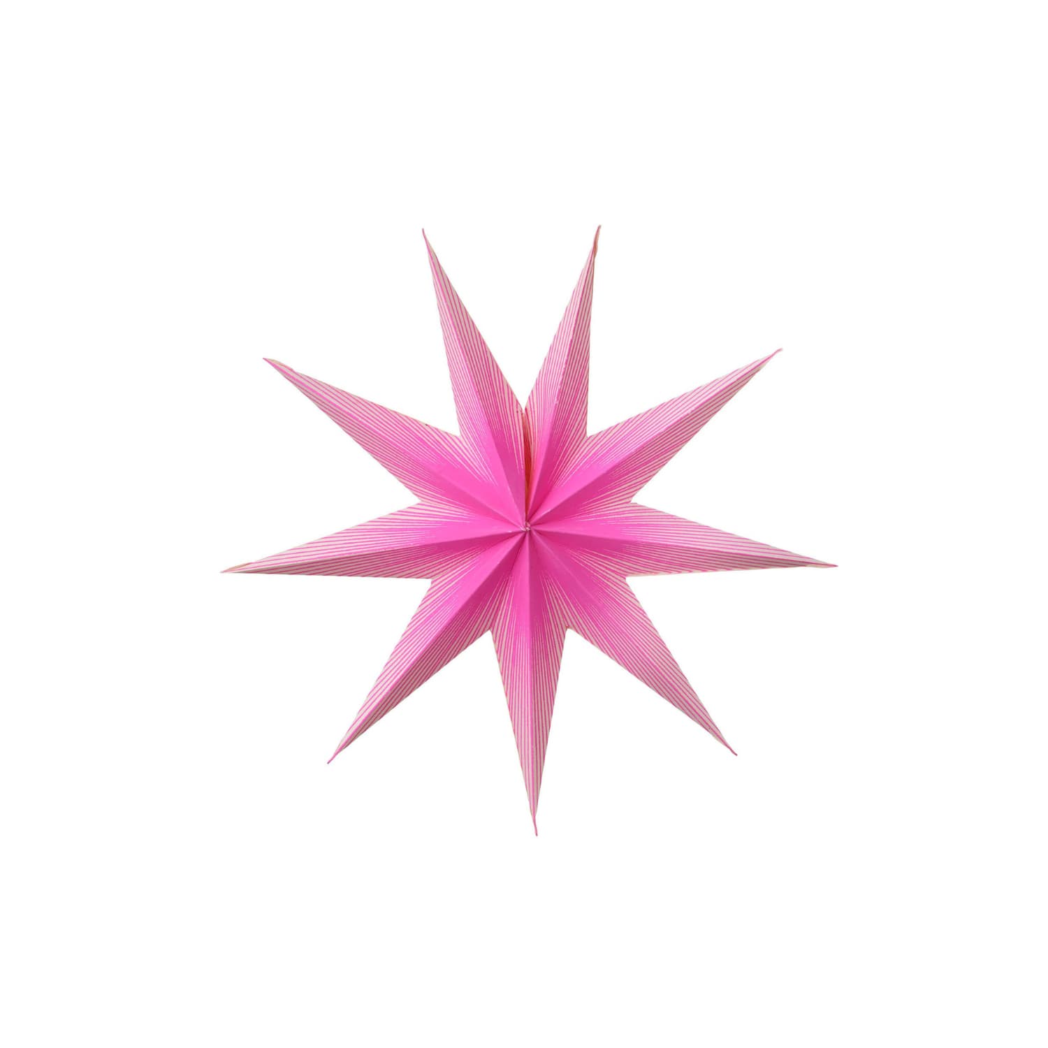 Papirstjerne Dazzle Fuchsia 25cm