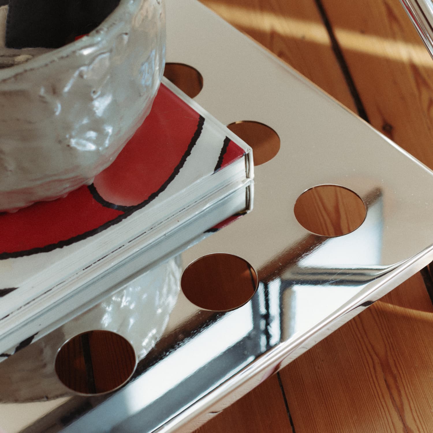 TV-stativ Disco Chrome