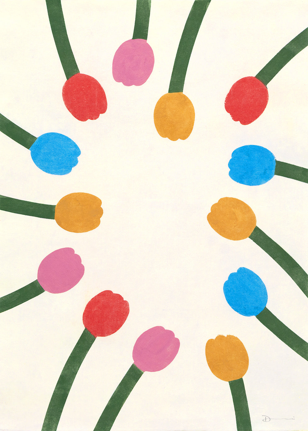 Poster Rhythm of Flowers