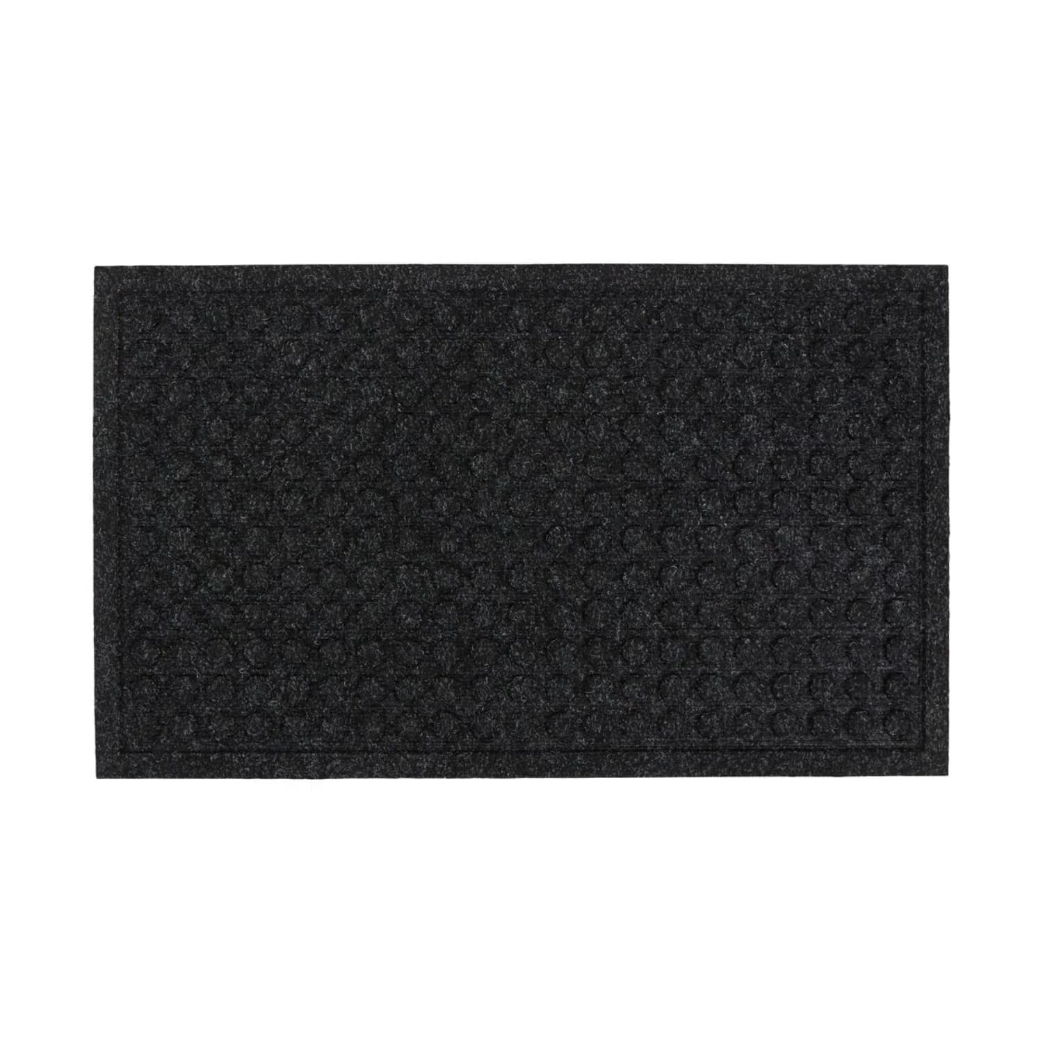 Dørmatte Entry Rectangle Svart