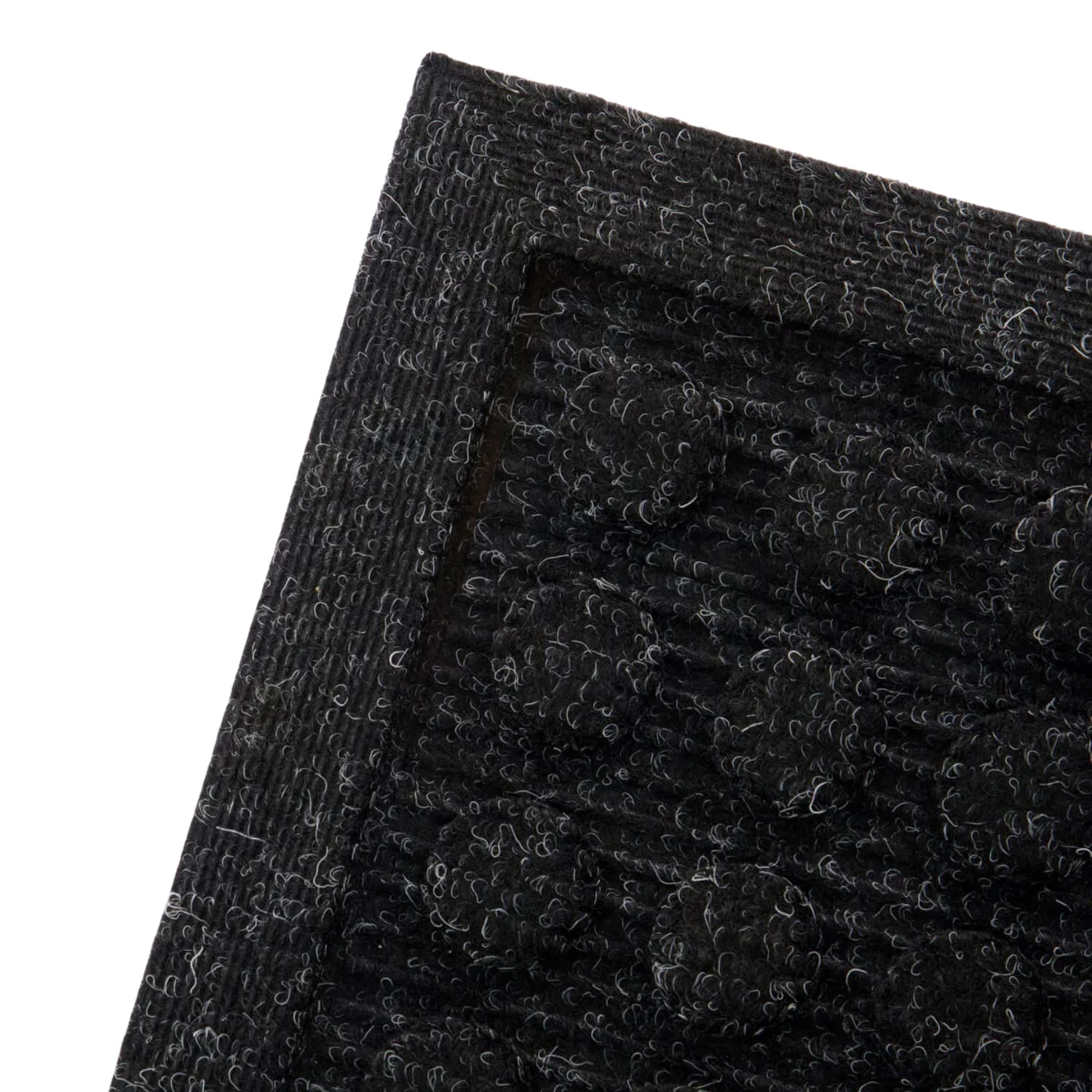 Dørmatte Entry Rectangle Svart