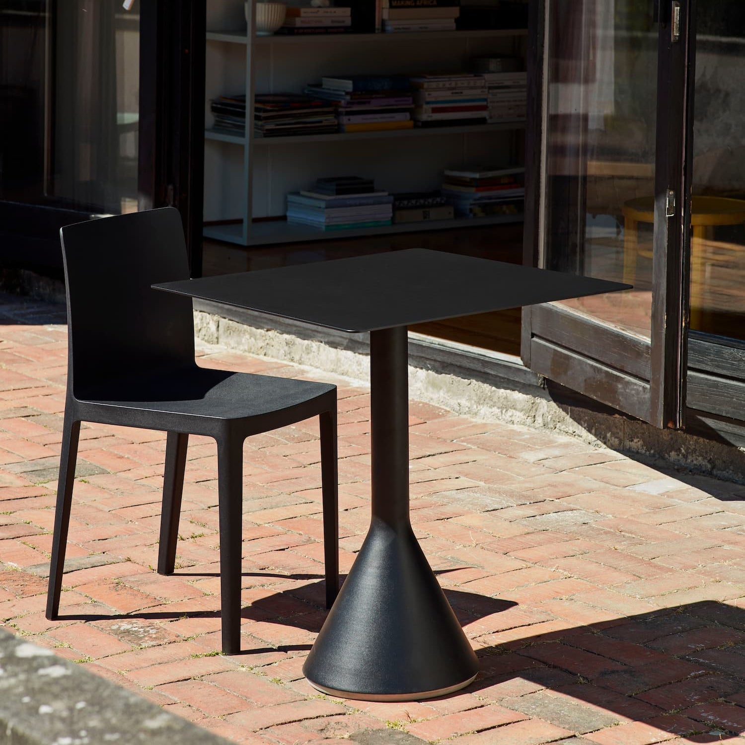 Palissade Bord Cone 65x65 Anthracite