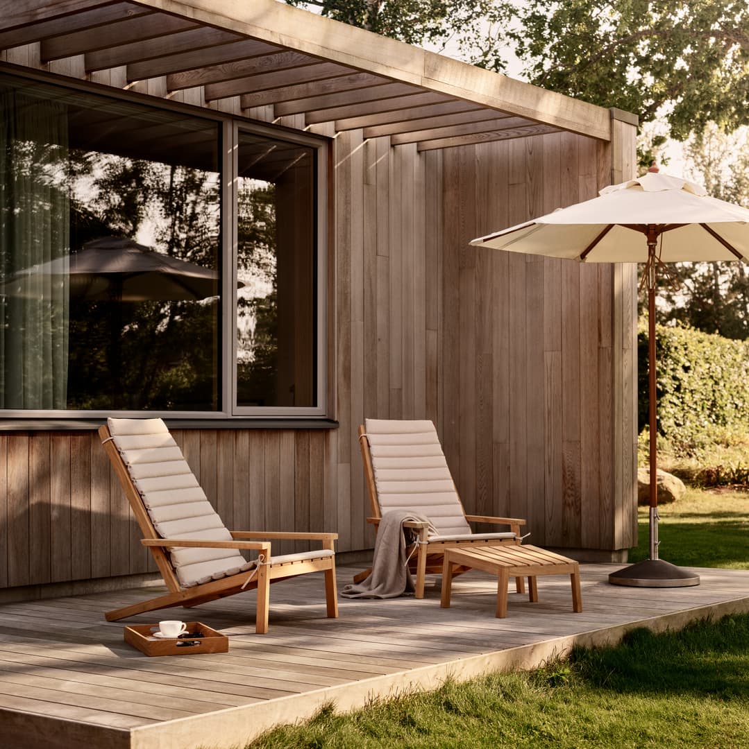 Deck Stool Between Lines teak