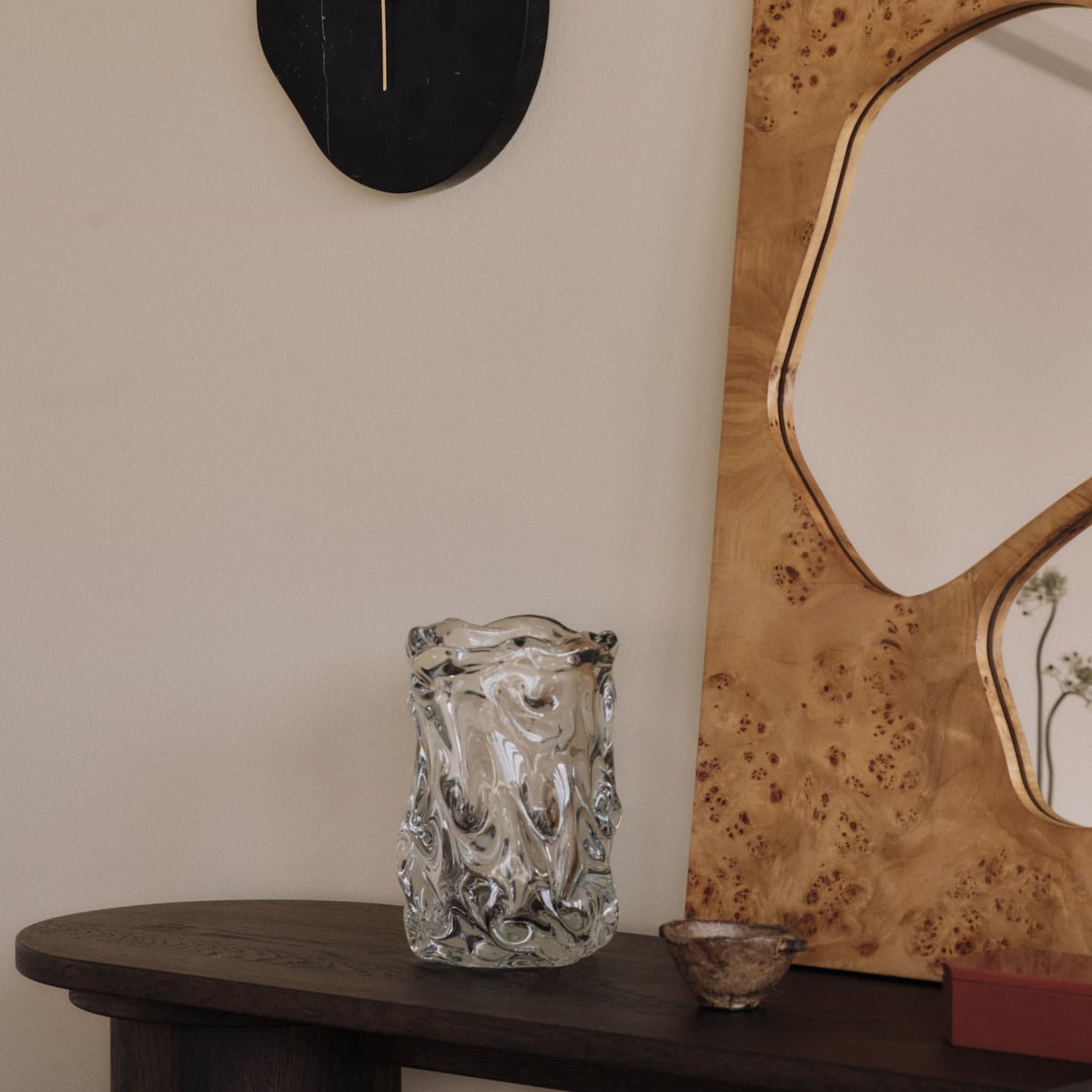 Vase Virelle H24 Klar