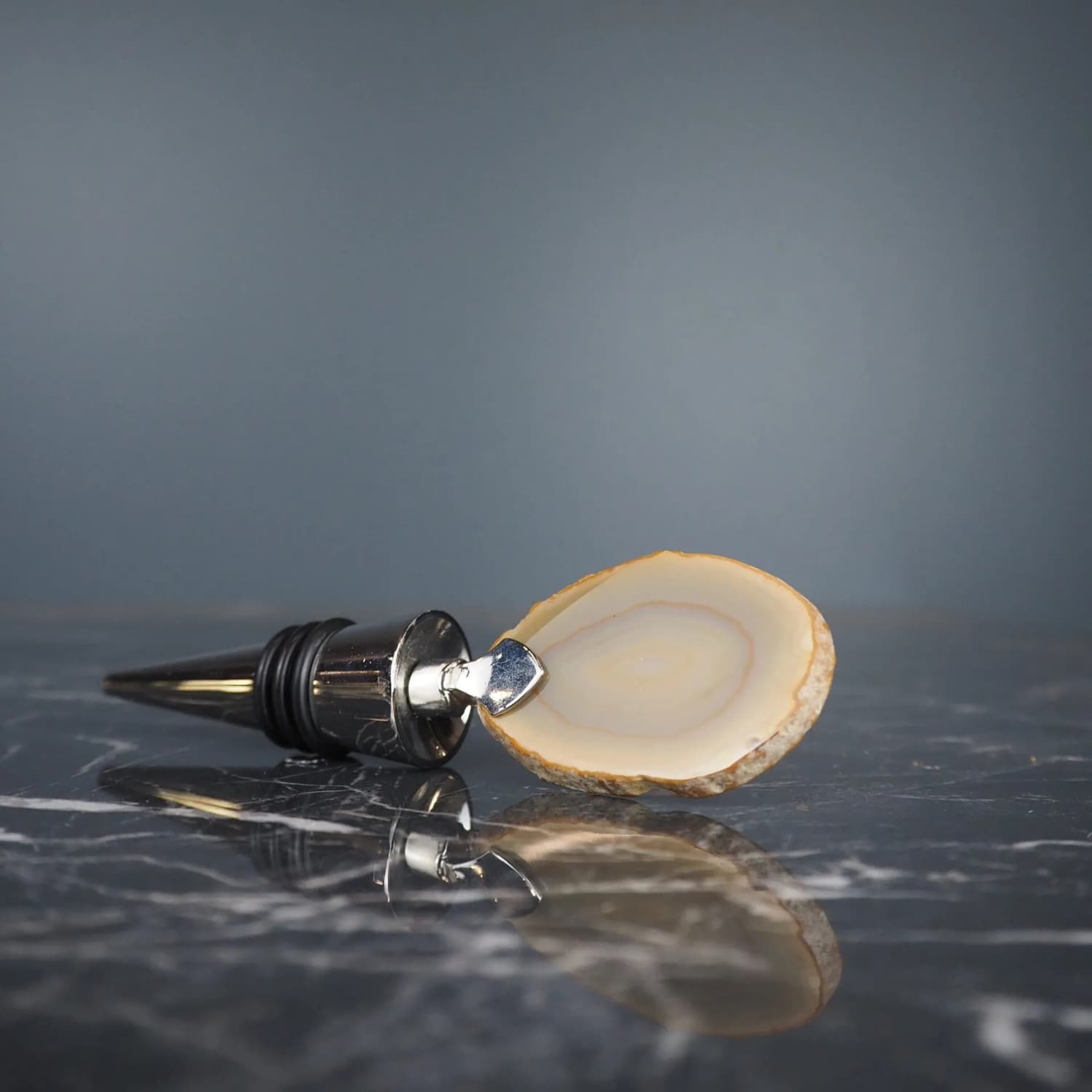 Flaskepropp Agate Natural Brown