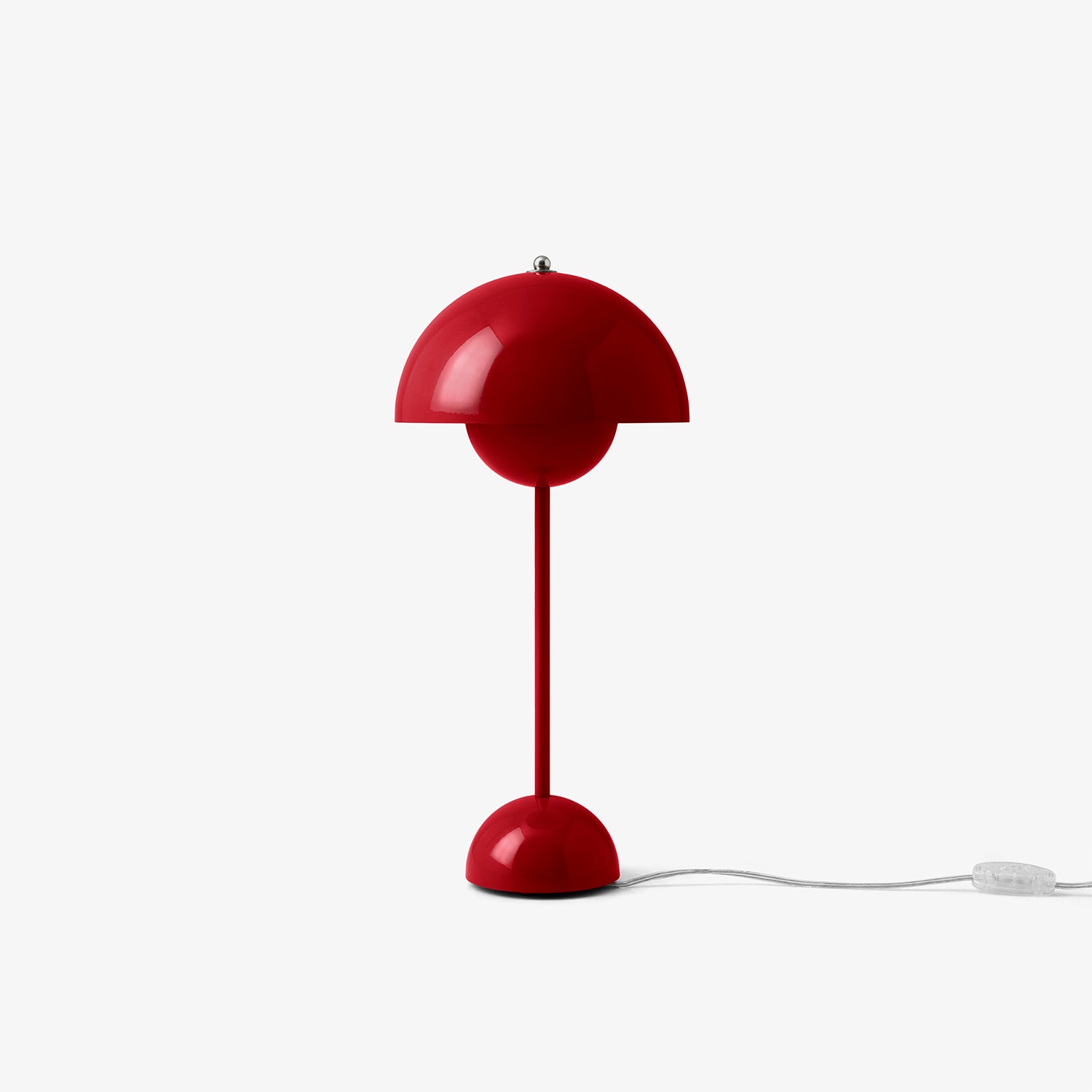 Flowerpot Bordlampe VP3 Vermillion Red