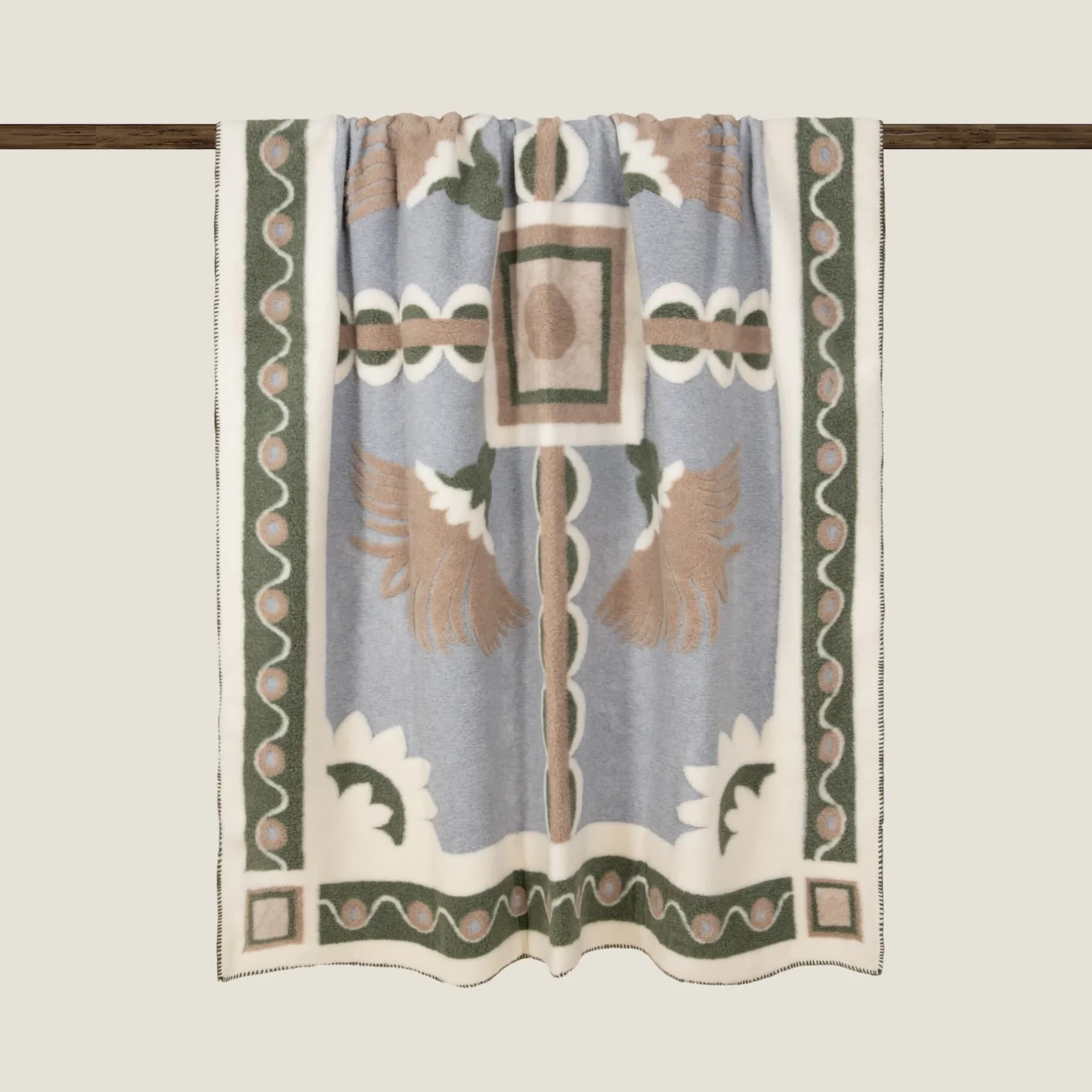 Ullpledd Triumph Green 150 x 190 cm