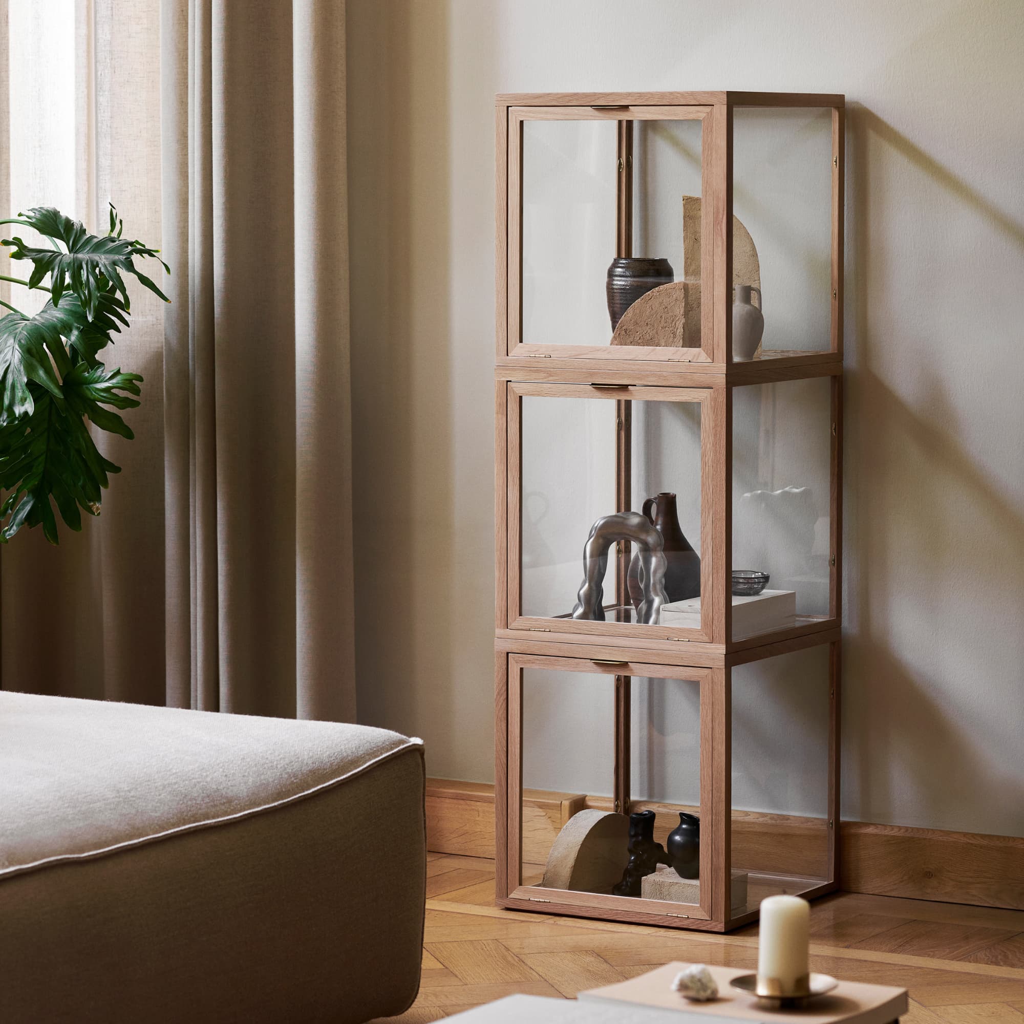 Miru Glassmonter Natural Oak