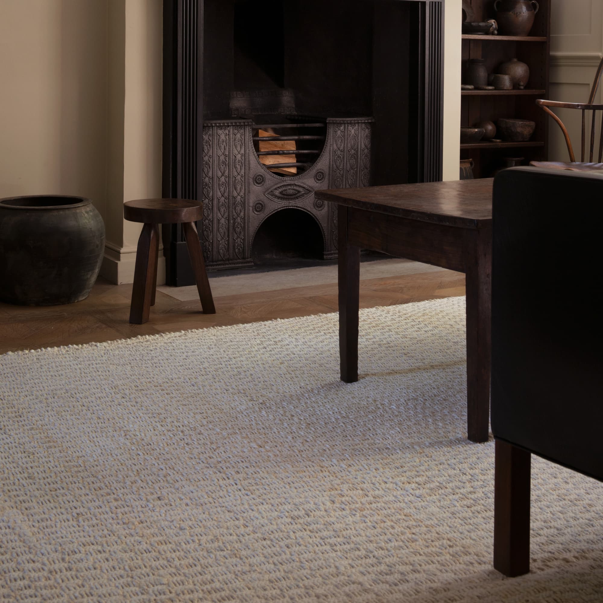 Gulvteppe Barley Bone White