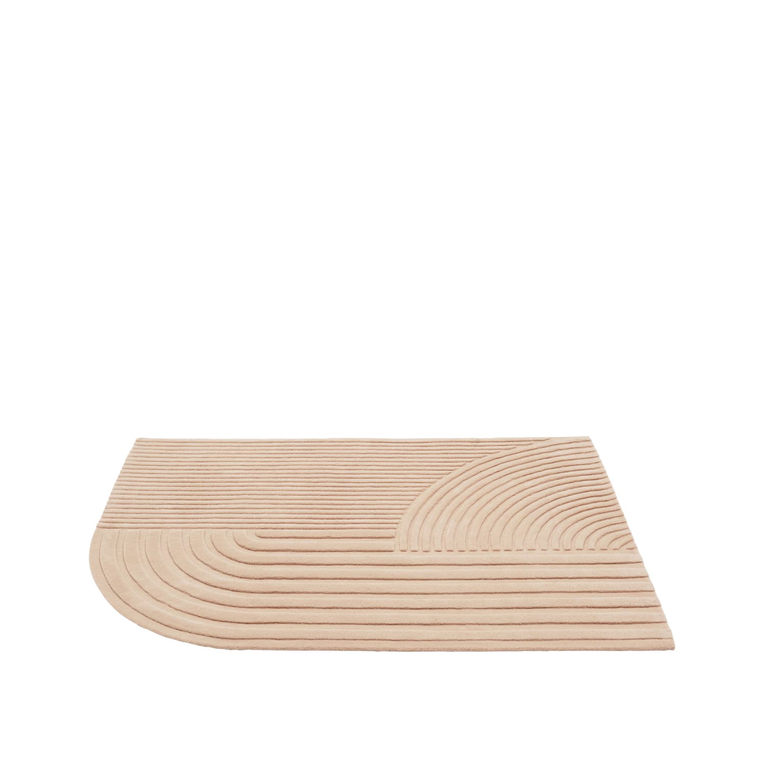 Gulvteppe Relevo Light Rose