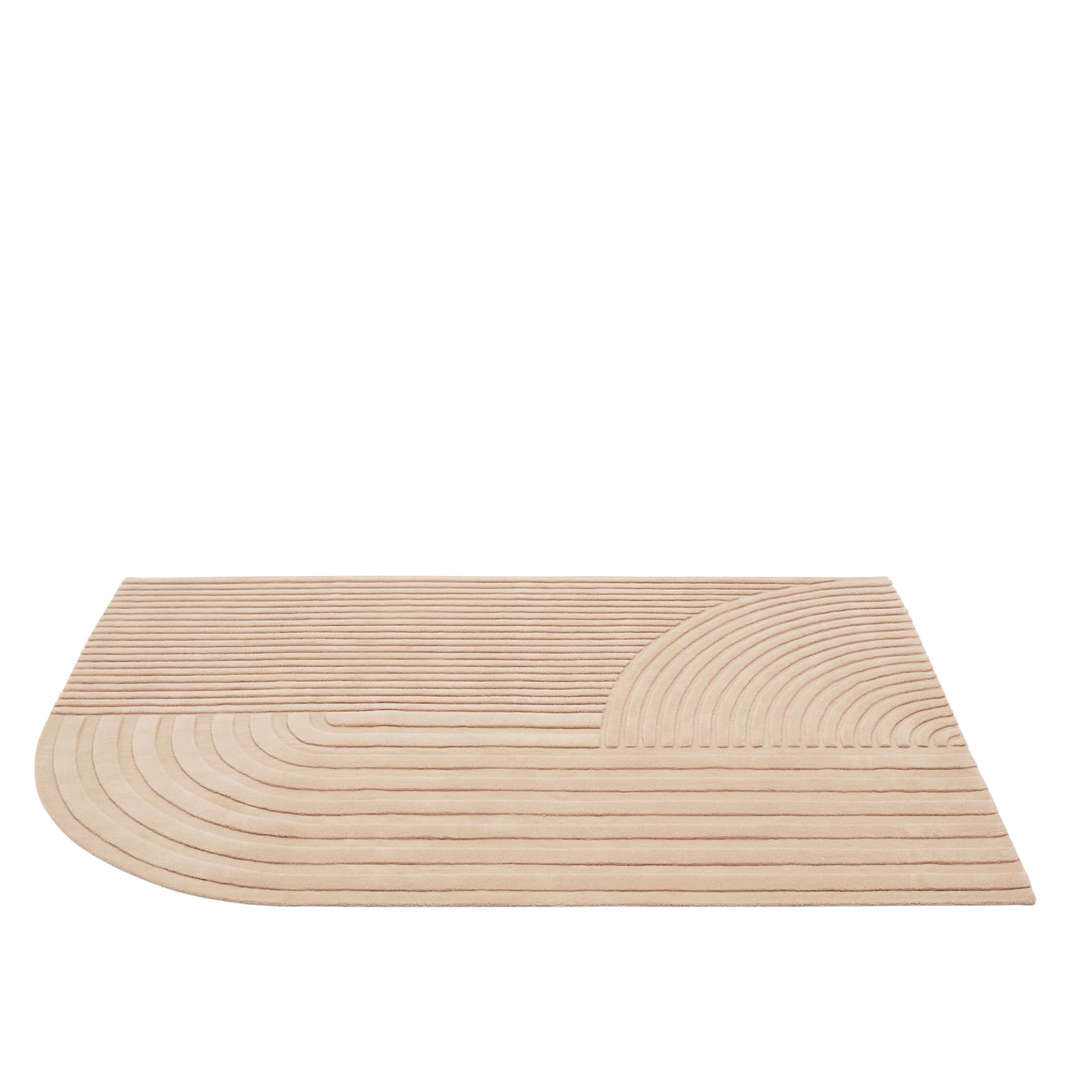 Gulvteppe Relevo Light Rose