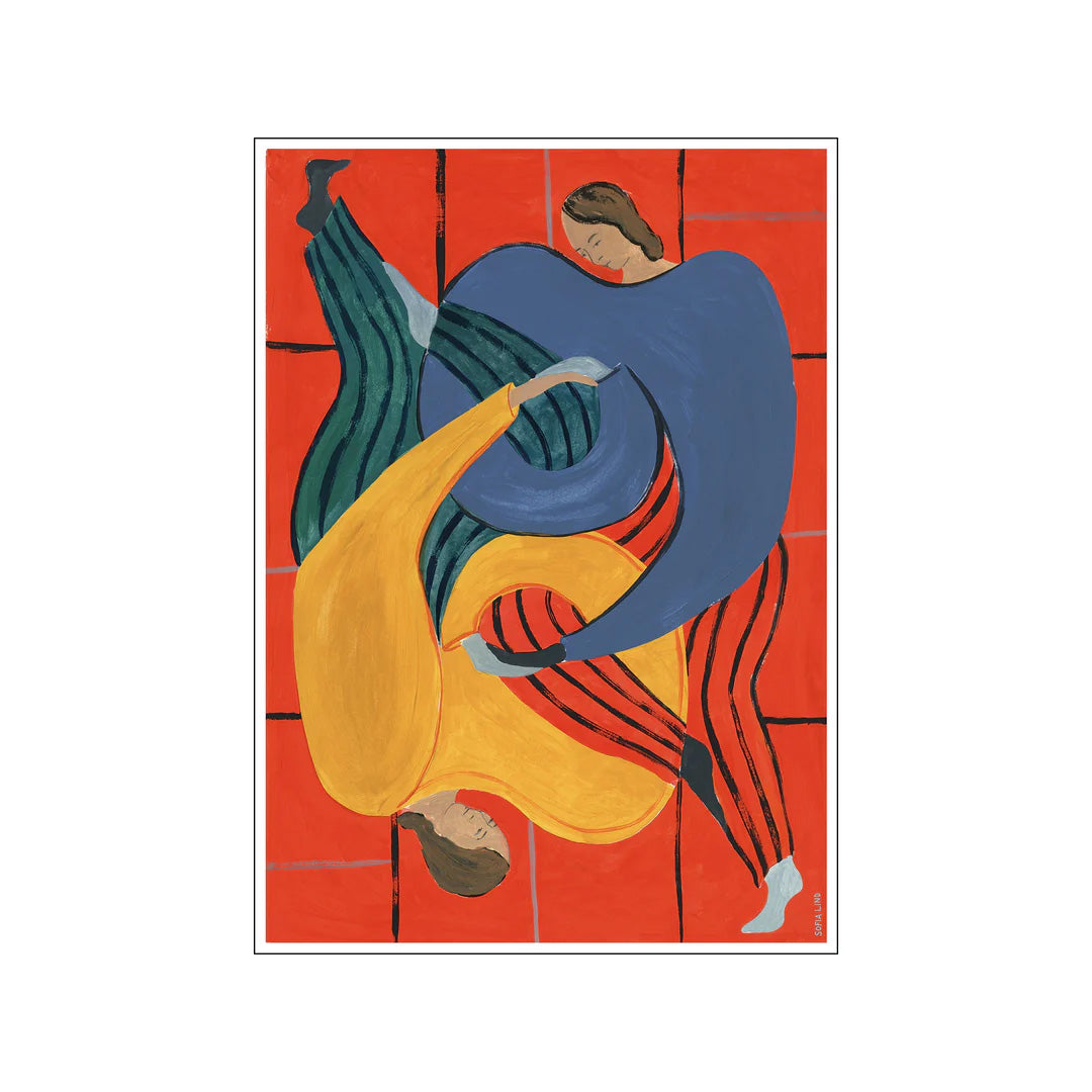 Poster Hold You Red 50x70